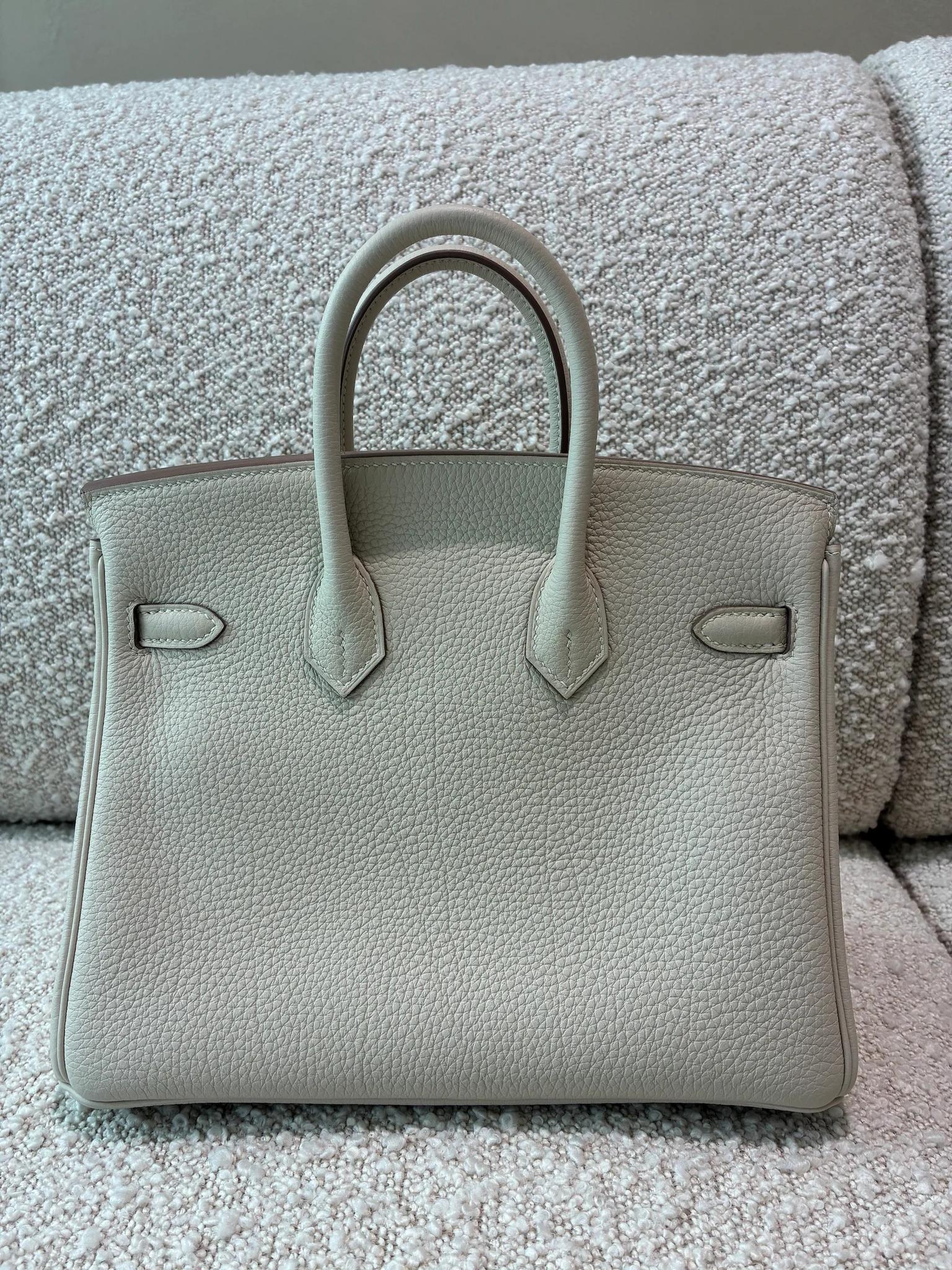 ランク NS 未使用品 HERMÈS エルメス バーキン25 クレ (10) トゴ ゴールド金具 Z刻印 (2021) - 5