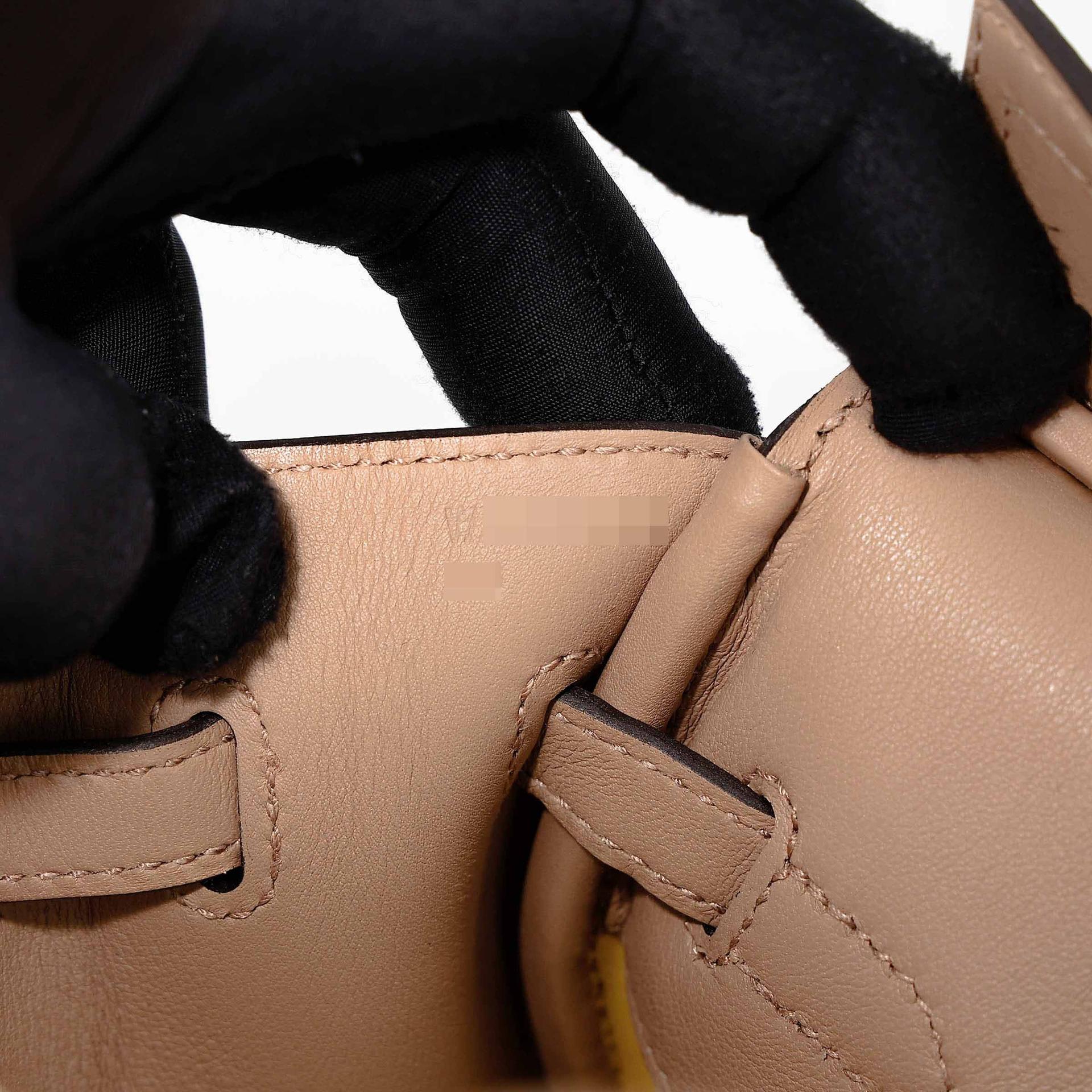 ランク SA HERMÈS エルメス 限定品 バーキン25カーゴ ジョーヌシトロン (9N) チャイ(0M) トワルゴエラン スイフト シルバー金具 W刻印 (2024) - 17
