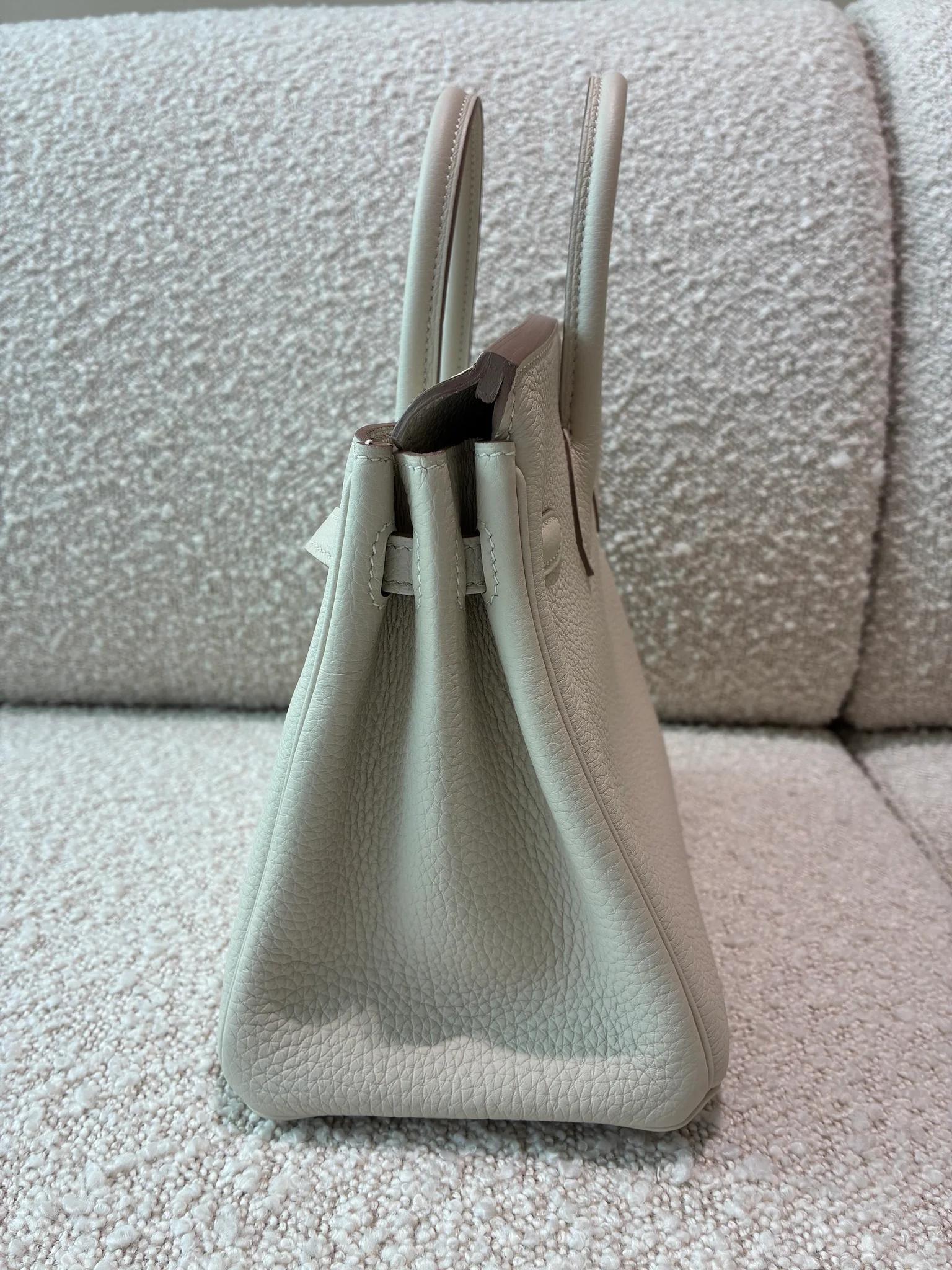 ランク NS 未使用品 HERMÈS エルメス バーキン25 クレ (10) トゴ ゴールド金具 Z刻印 (2021) - 4