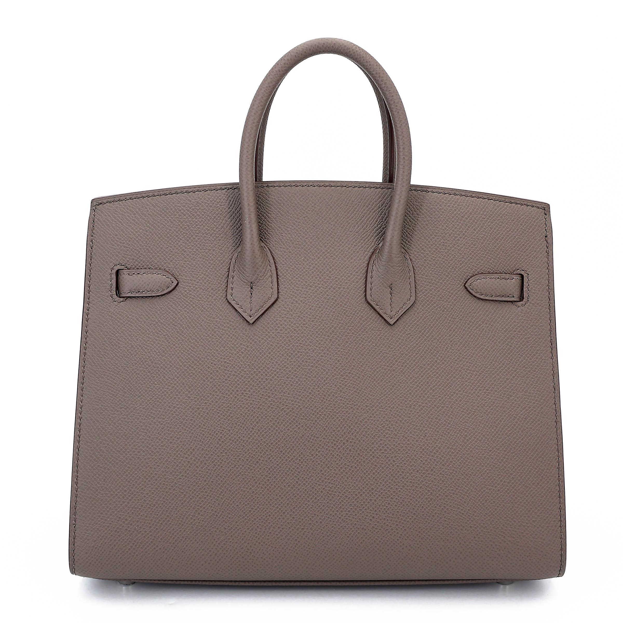 Birkin 25 Sellier Etain (8F)