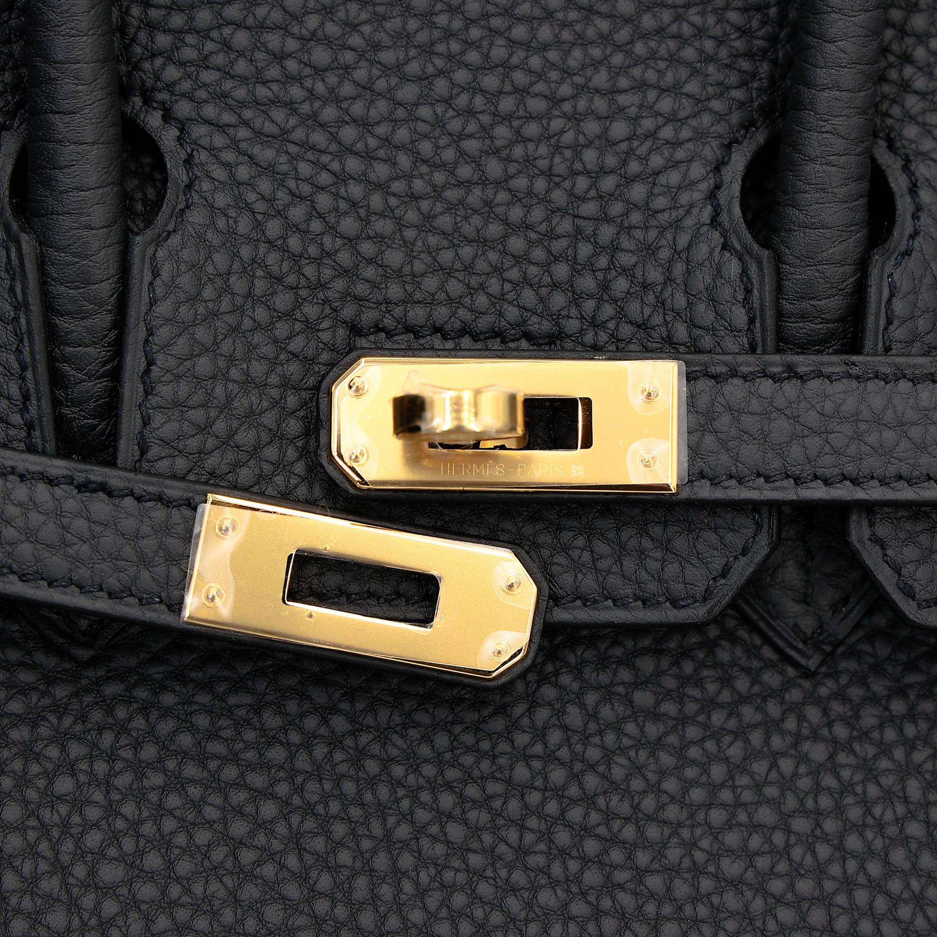 ランク N 新品 HERMÈS エルメス バーキン25 プロン (8P) トゴ ゴールド金具 G刻印 (2026) - 8