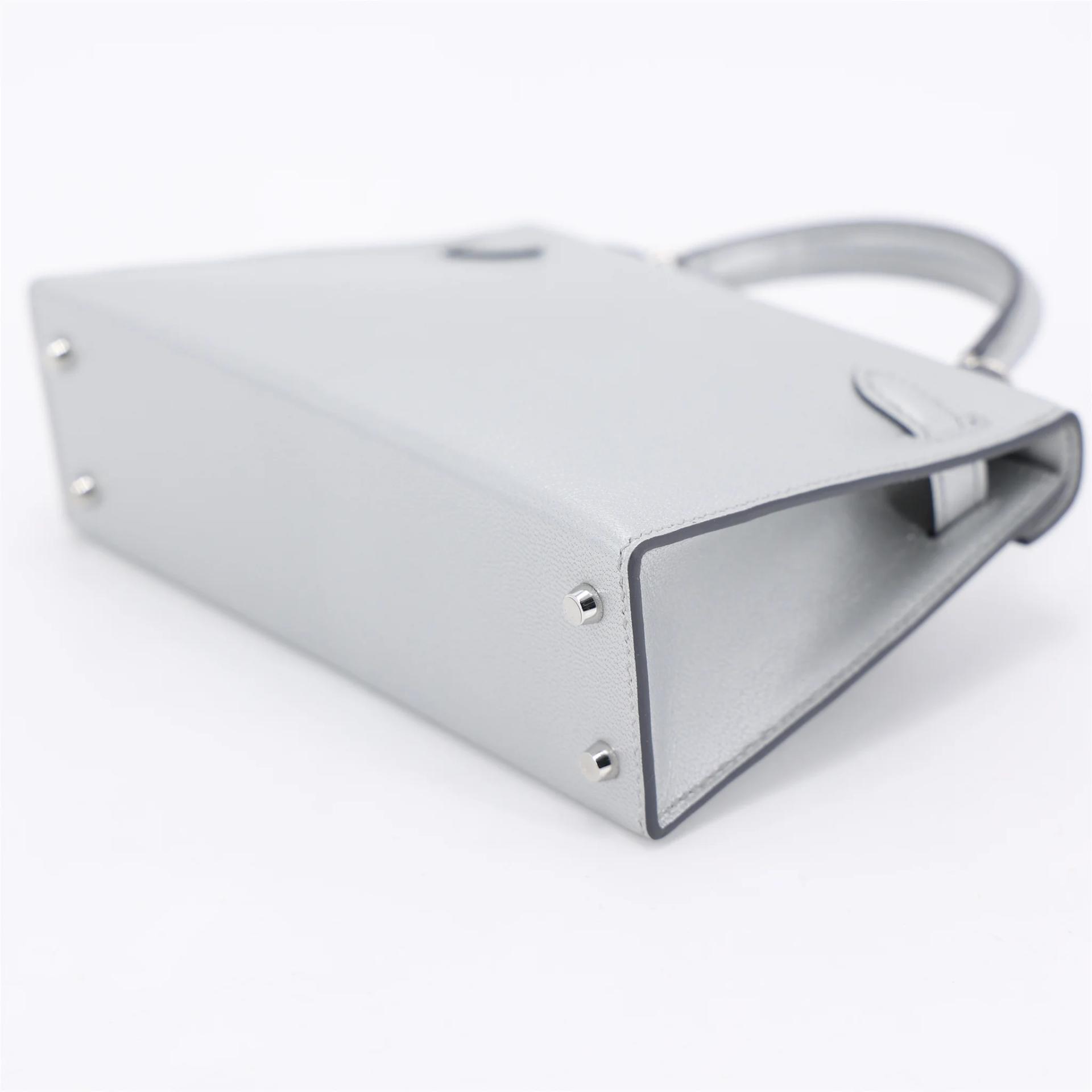 Brand New ( Rank N ) HERMÈS Limited Edition Mini Kelly II Argent (05) Chamkilight Palladium hardware K (2025) - 7