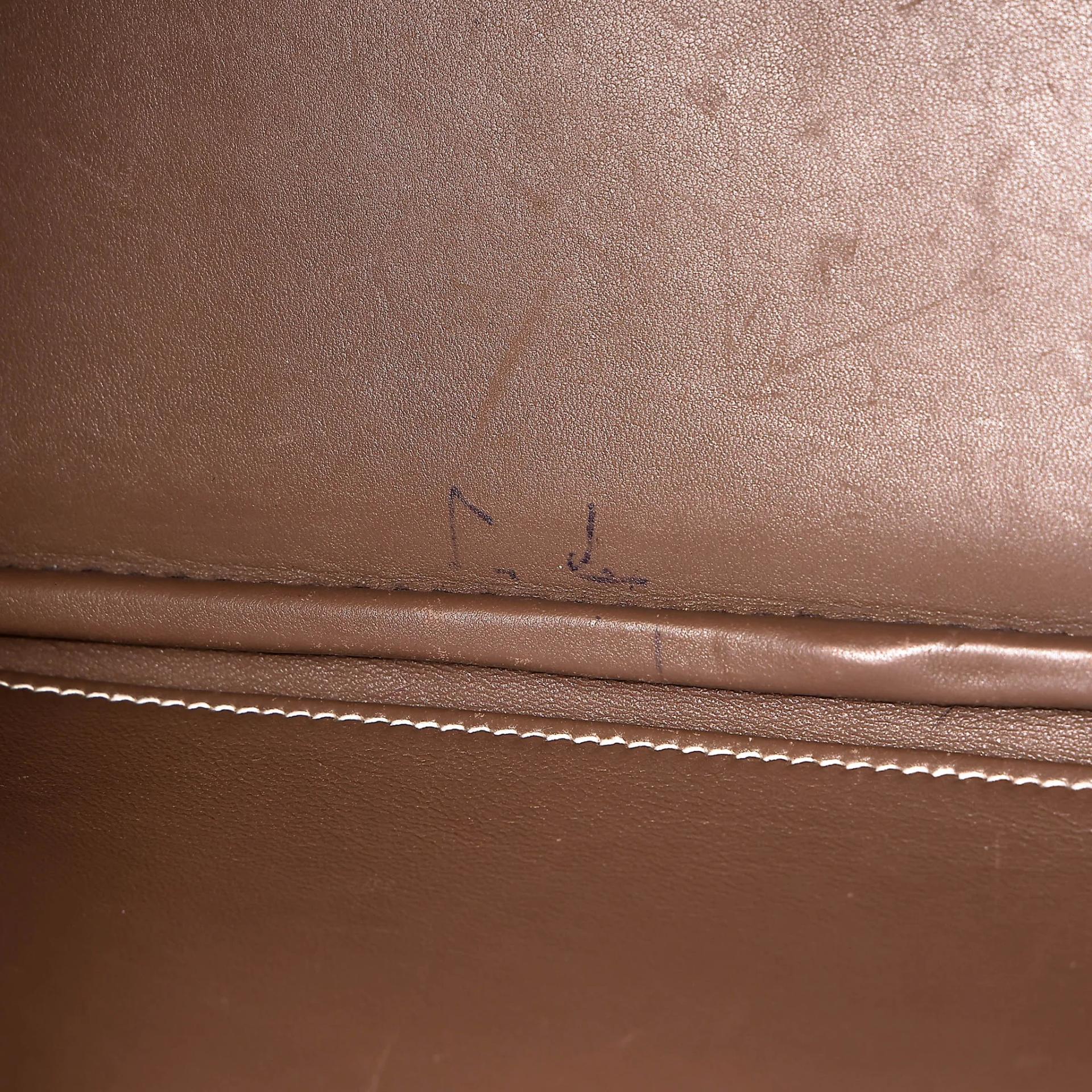 ランク AB HERMÈS エルメス ボリード31 エトゥープ (18) トリヨン シルバー金具 □L刻印 (2008) - 32