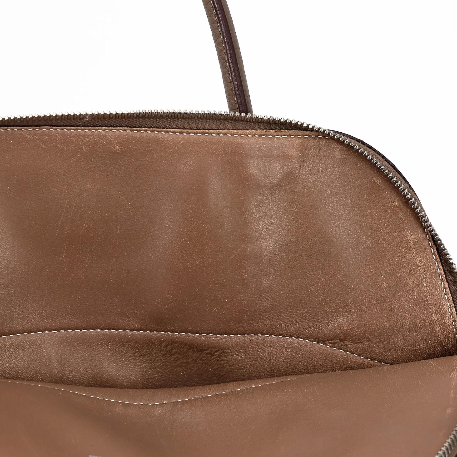 ランク AB HERMÈS エルメス ボリード31 エトゥープ (18) トリヨン シルバー金具 □L刻印 (2008) - 29
