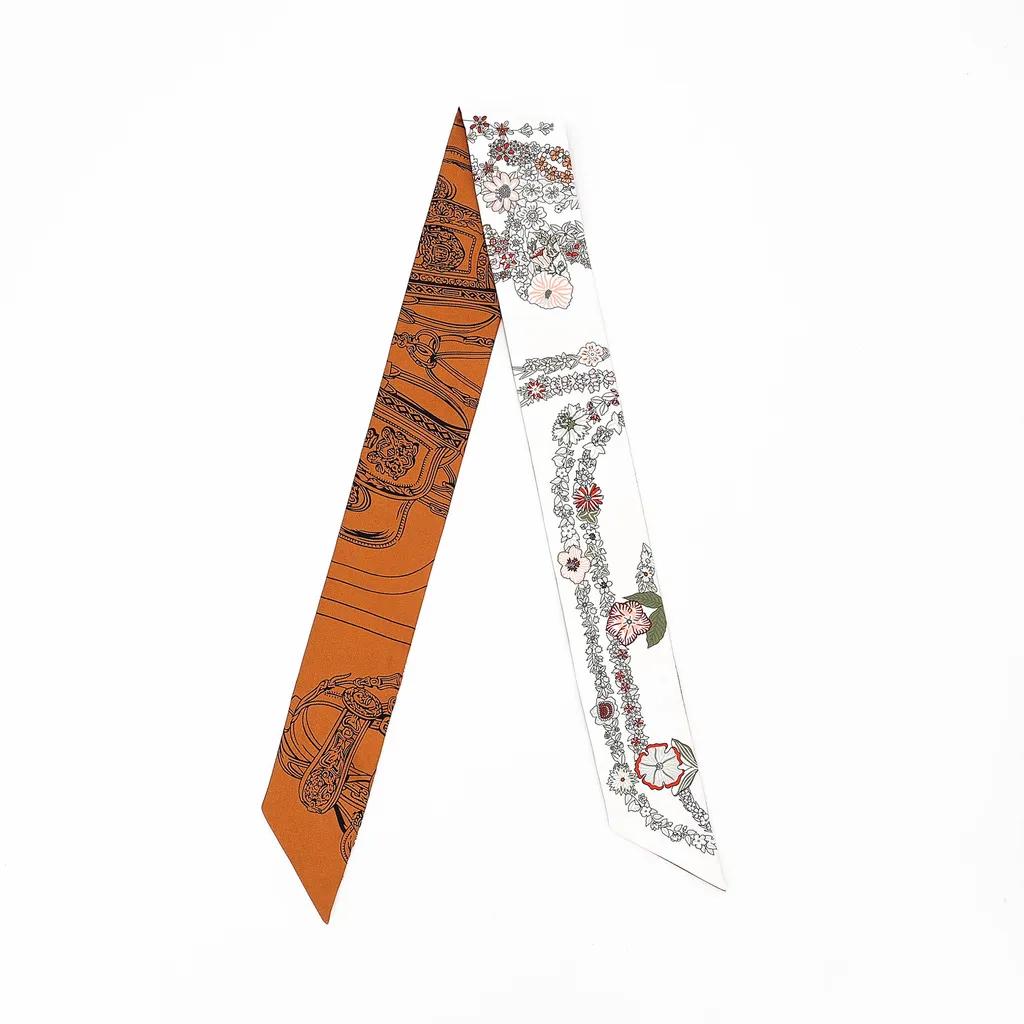 Twilly Brides de Gala en Fleurs White Brown