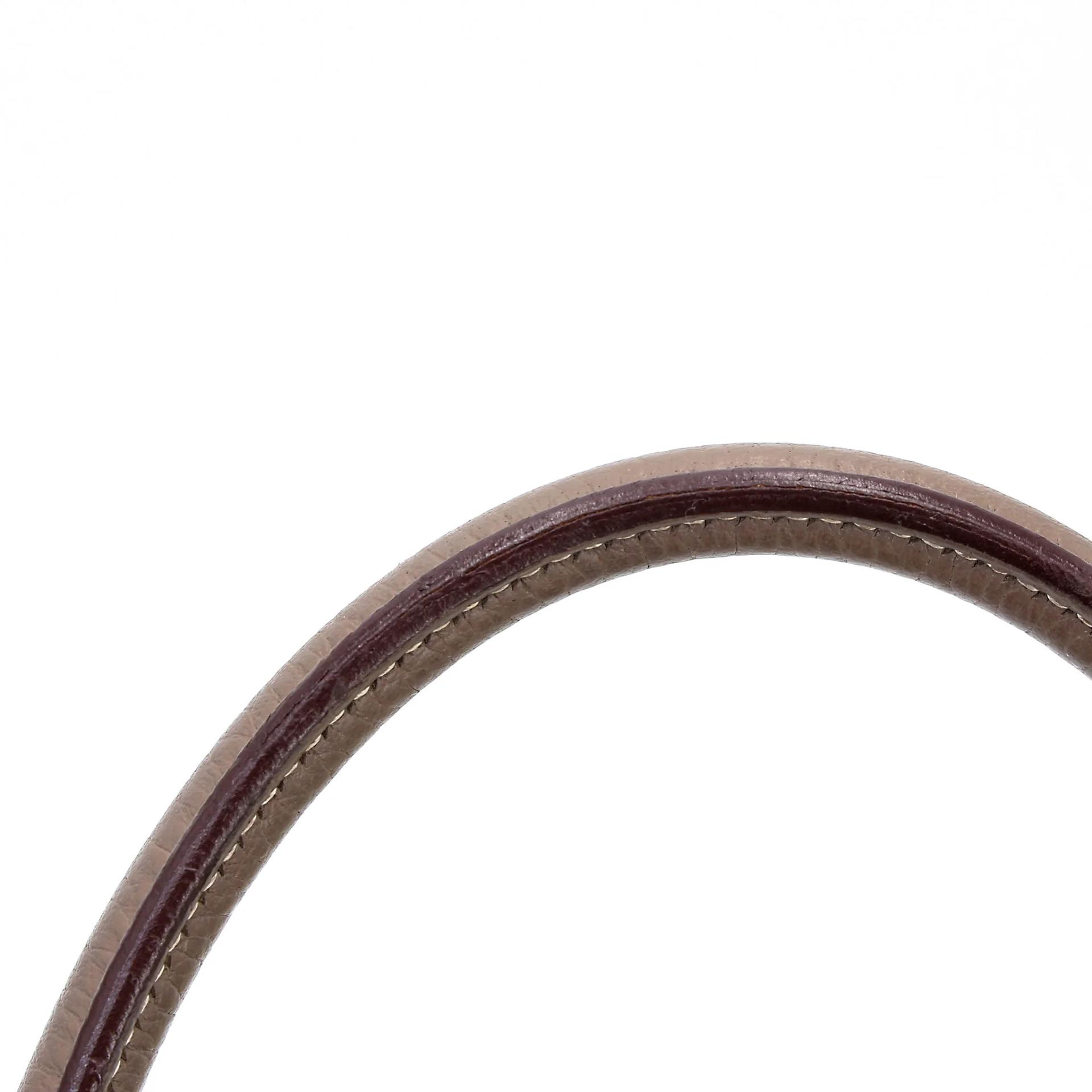 ランク AB HERMÈS エルメス ボリード31 エトゥープ (18) トリヨン シルバー金具 □L刻印 (2008) - 16