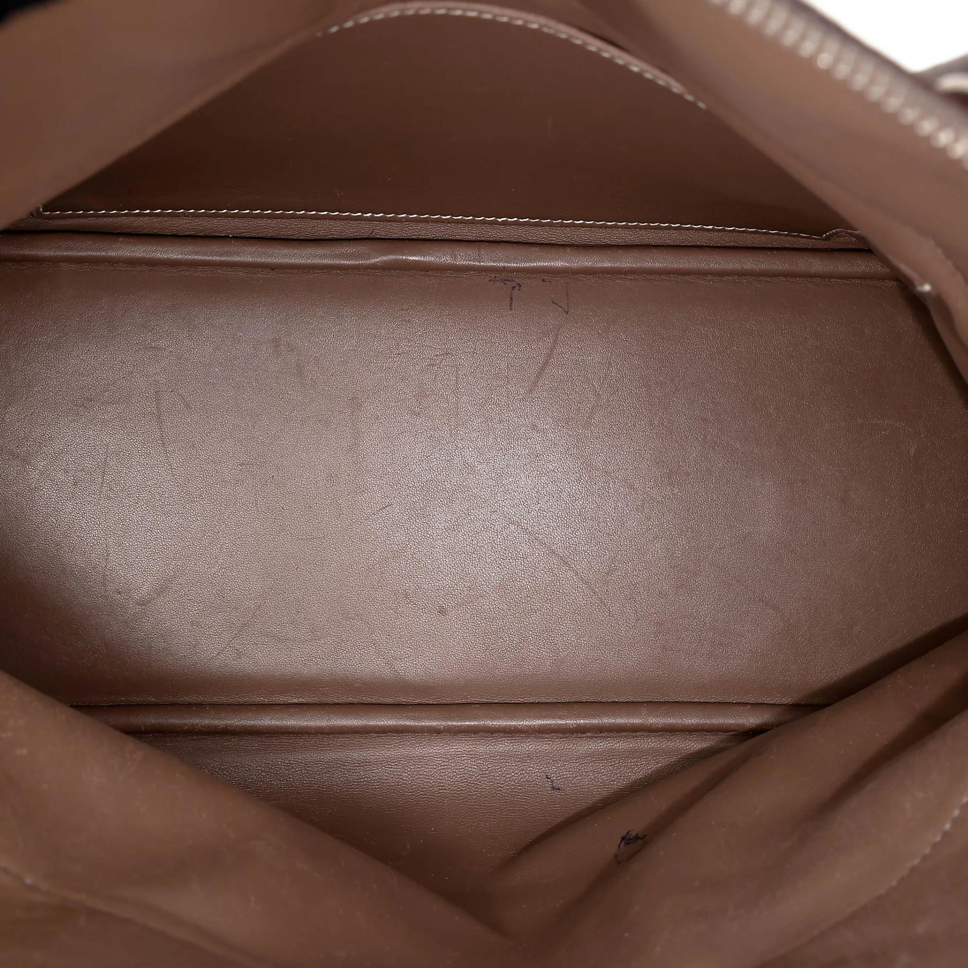 ランク AB HERMÈS エルメス ボリード31 エトゥープ (18) トリヨン シルバー金具 □L刻印 (2008) - 36
