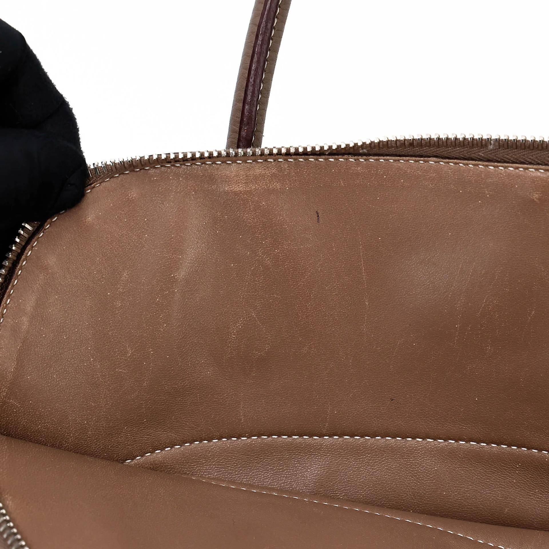 ランク AB HERMÈS エルメス ボリード31 エトゥープ (18) トリヨン シルバー金具 □L刻印 (2008) - 28