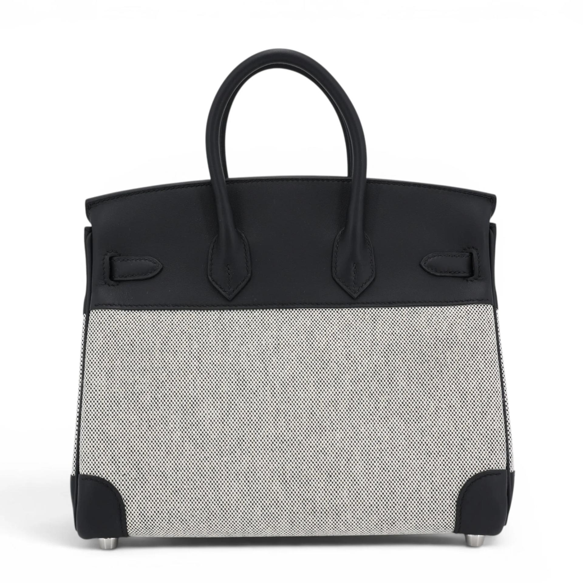 Birkin 25 Noir (89) Ecru | GINZA XIAOMA
