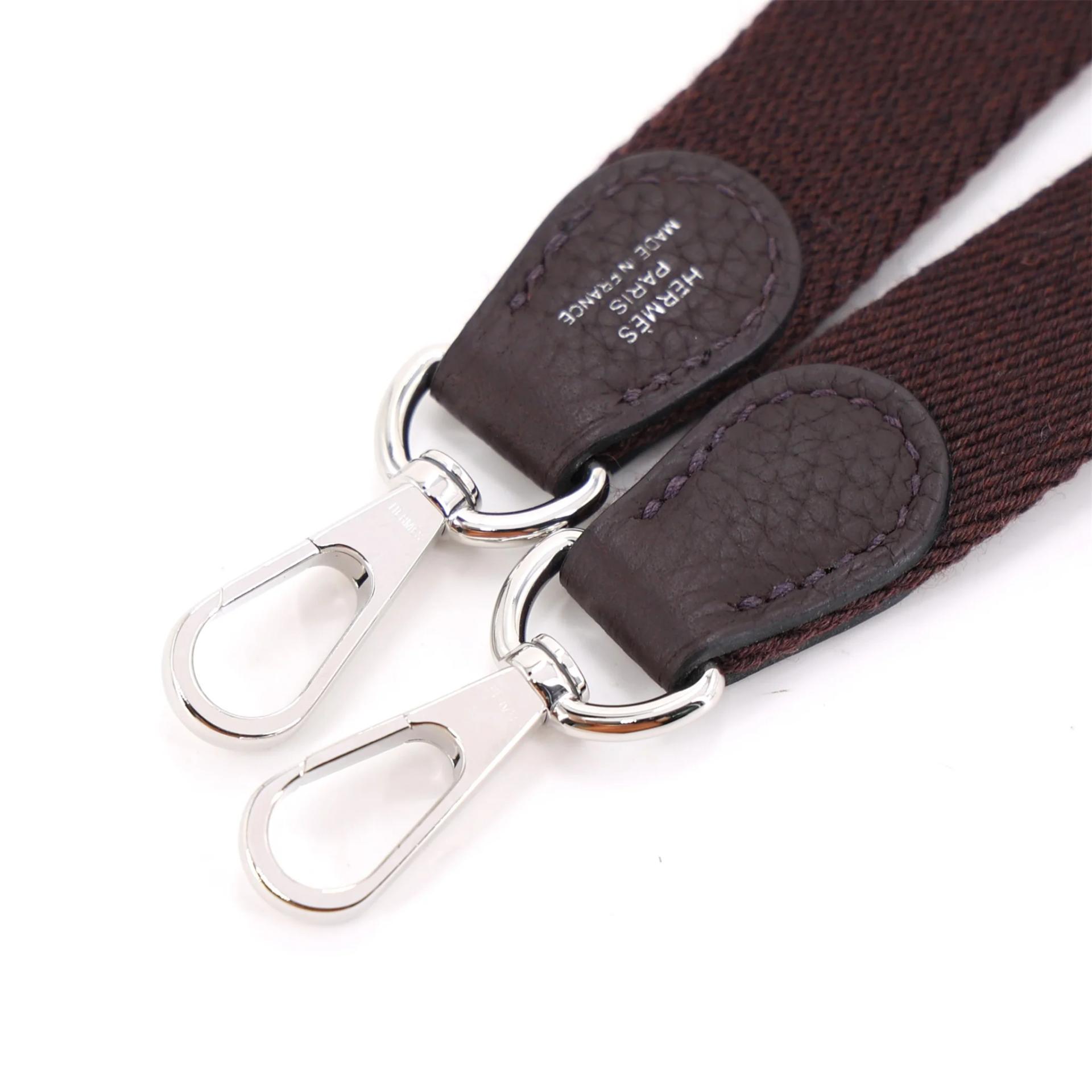 SA超美品 HERMÈS 愛馬仕 Mini Evelyne 16 Amazone 112cm 0G 馬鞍紅 Rouge Sellier Clemence小牛皮 銀扣 Z刻 2021年 - 13