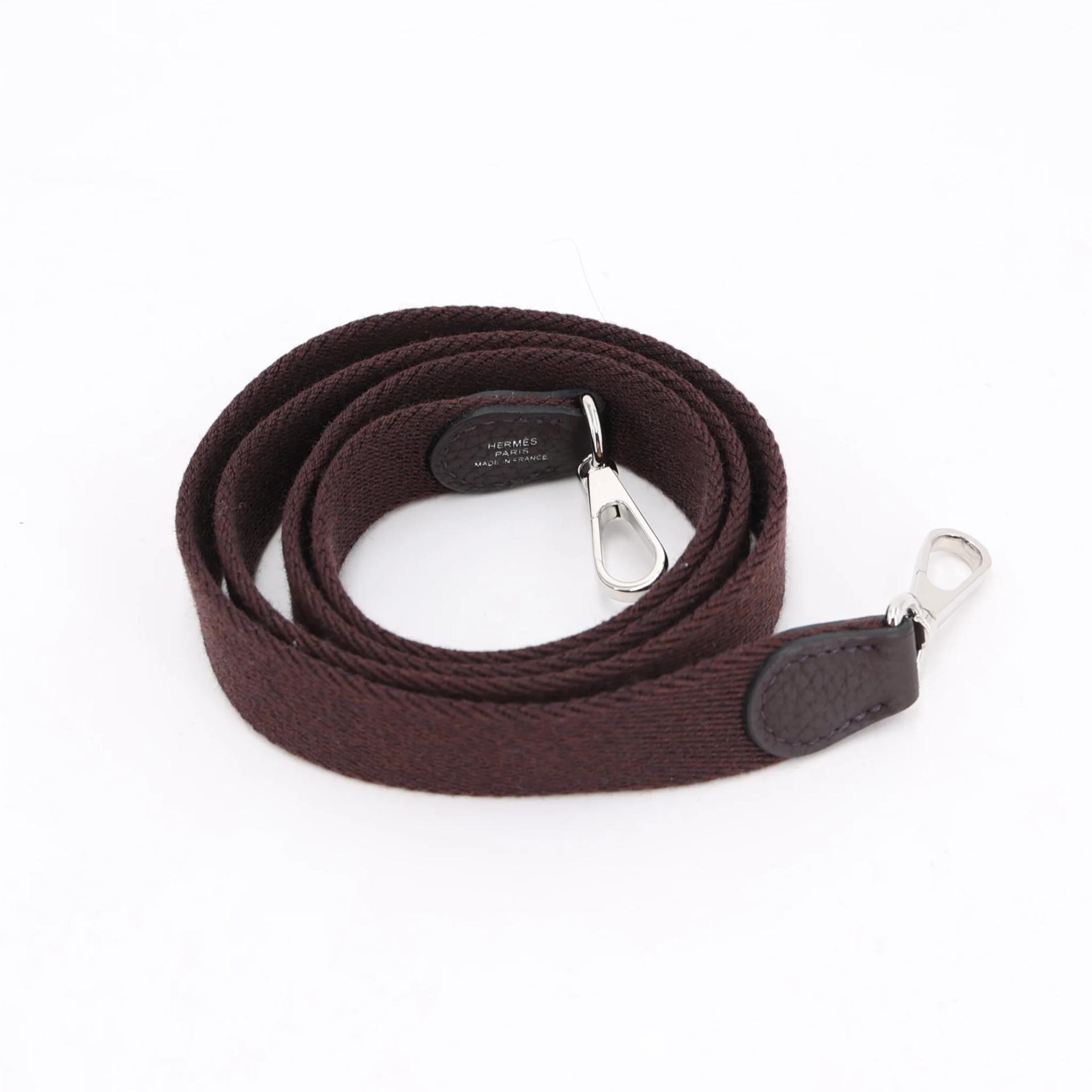 SA超美品 HERMÈS 愛馬仕 Mini Evelyne 16 Amazone 112cm 0G 馬鞍紅 Rouge Sellier Clemence小牛皮 銀扣 Z刻 2021年 - 12