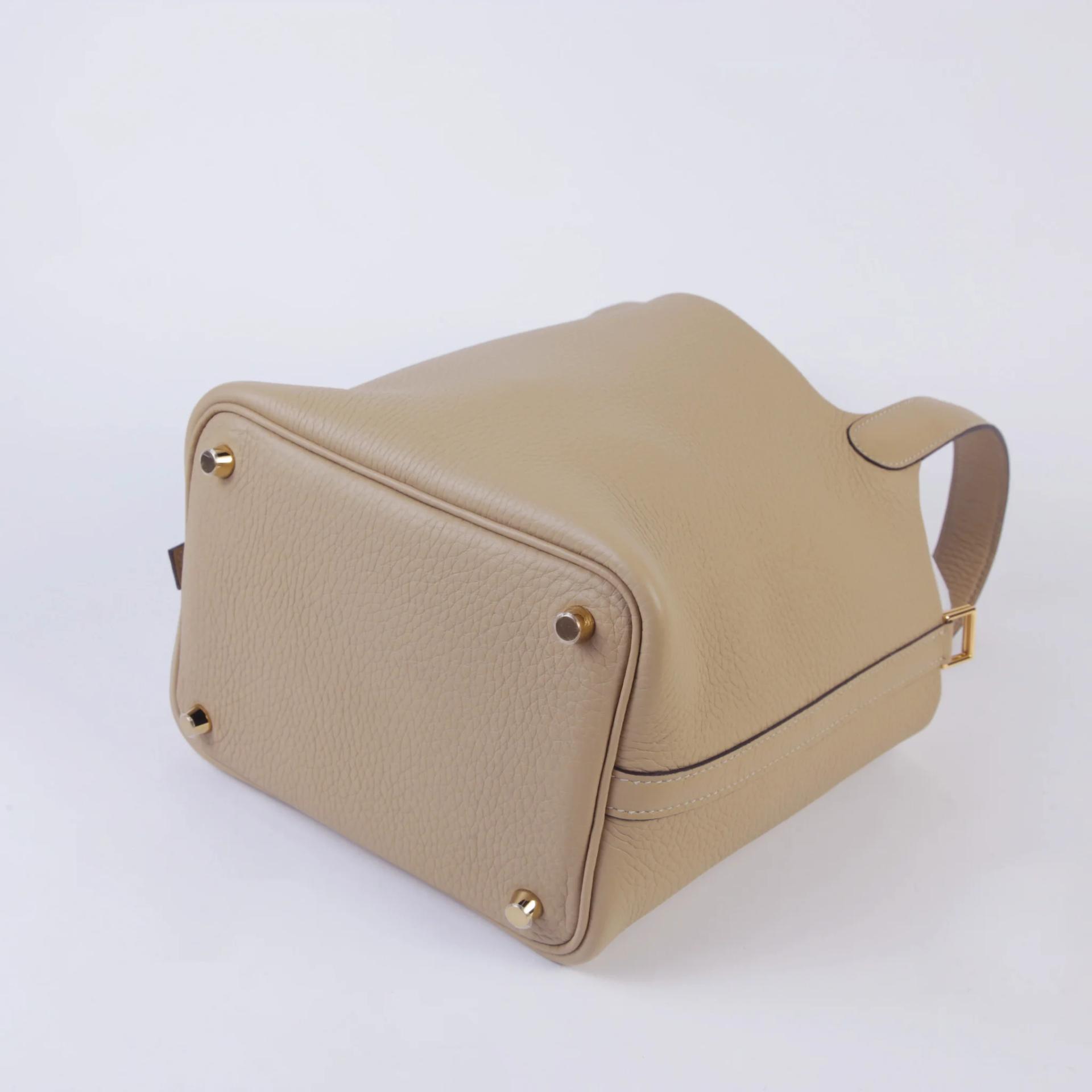 ランク N 新品 HERMÈS エルメス ピコタンロックPM トレンチ (S2) トリヨン ゴールド金具 K刻印 (2025) - 5