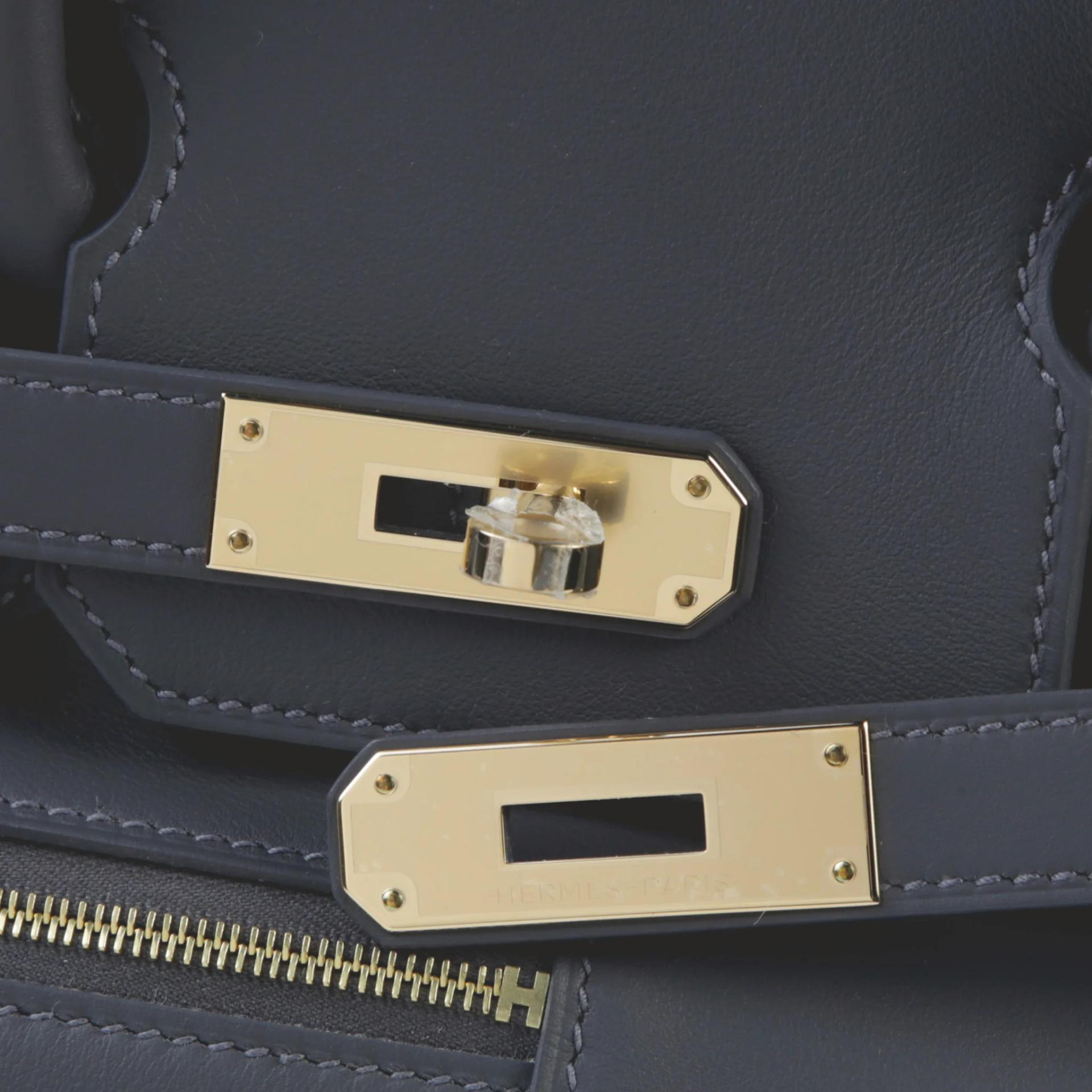 ランク N 新品 HERMÈS エルメス バーキン30 カラーマティック アルドワーズ (85) スイフト シャンパンゴールド金具 K刻印 (2025) - 8