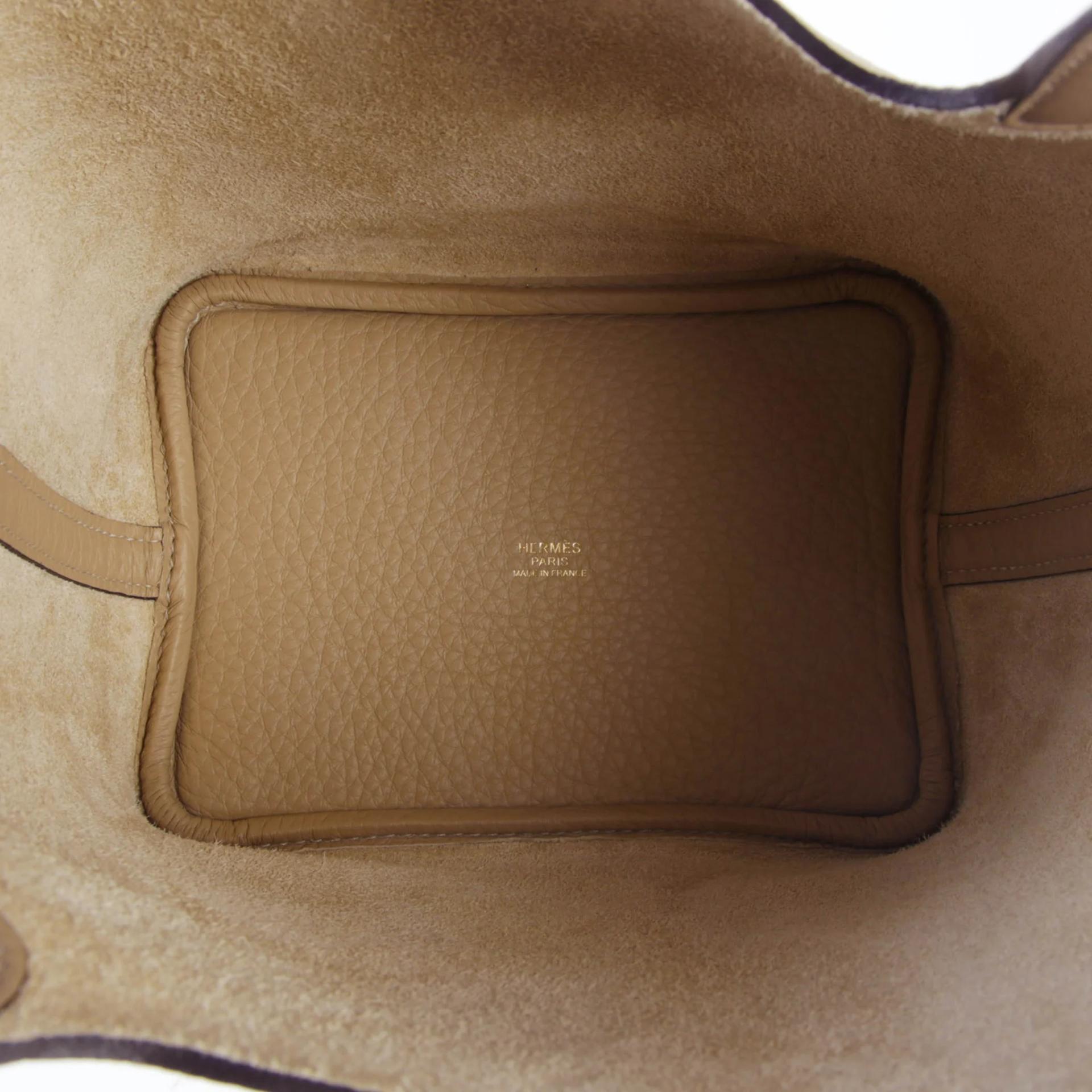 ランク N 新品 HERMÈS エルメス ピコタンロックPM トレンチ (S2) トリヨン ゴールド金具 K刻印 (2025) - 8