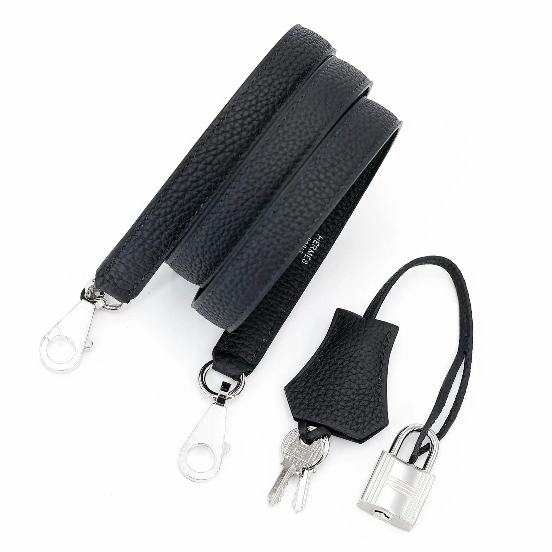 ランク N 新品 HERMÈS エルメス ケリー25 ブラック (89) トゴ シルバー金具 G刻印 (2026) - 18