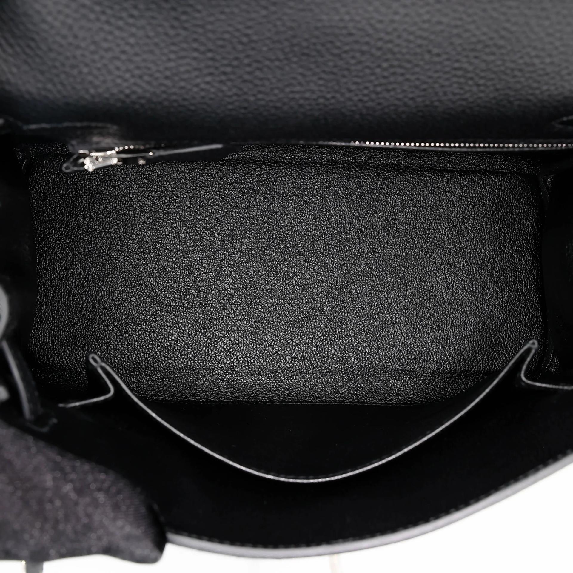 ランク N 新品 HERMÈS エルメス ケリー25 ブラック (89) トゴ シルバー金具 G刻印 (2026) - 17