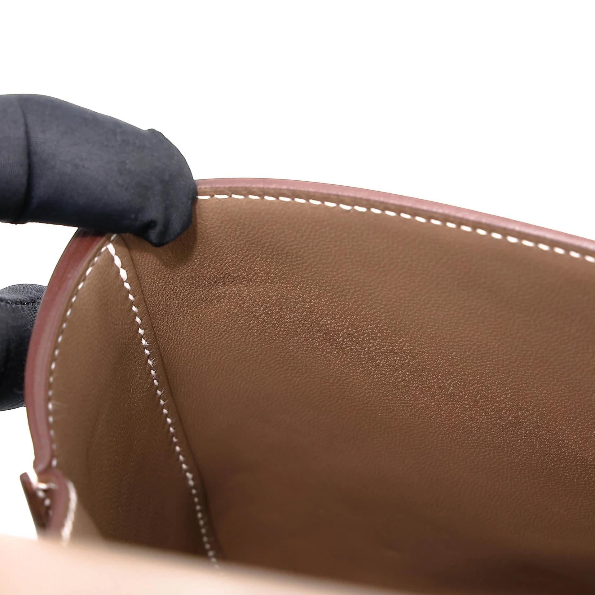 ランク NS 未使用品 HERMÈS エルメス デッラカヴァレリア ミニ エトゥープ (18) タデラクト シルバー金具 B刻印 (2023) - 16