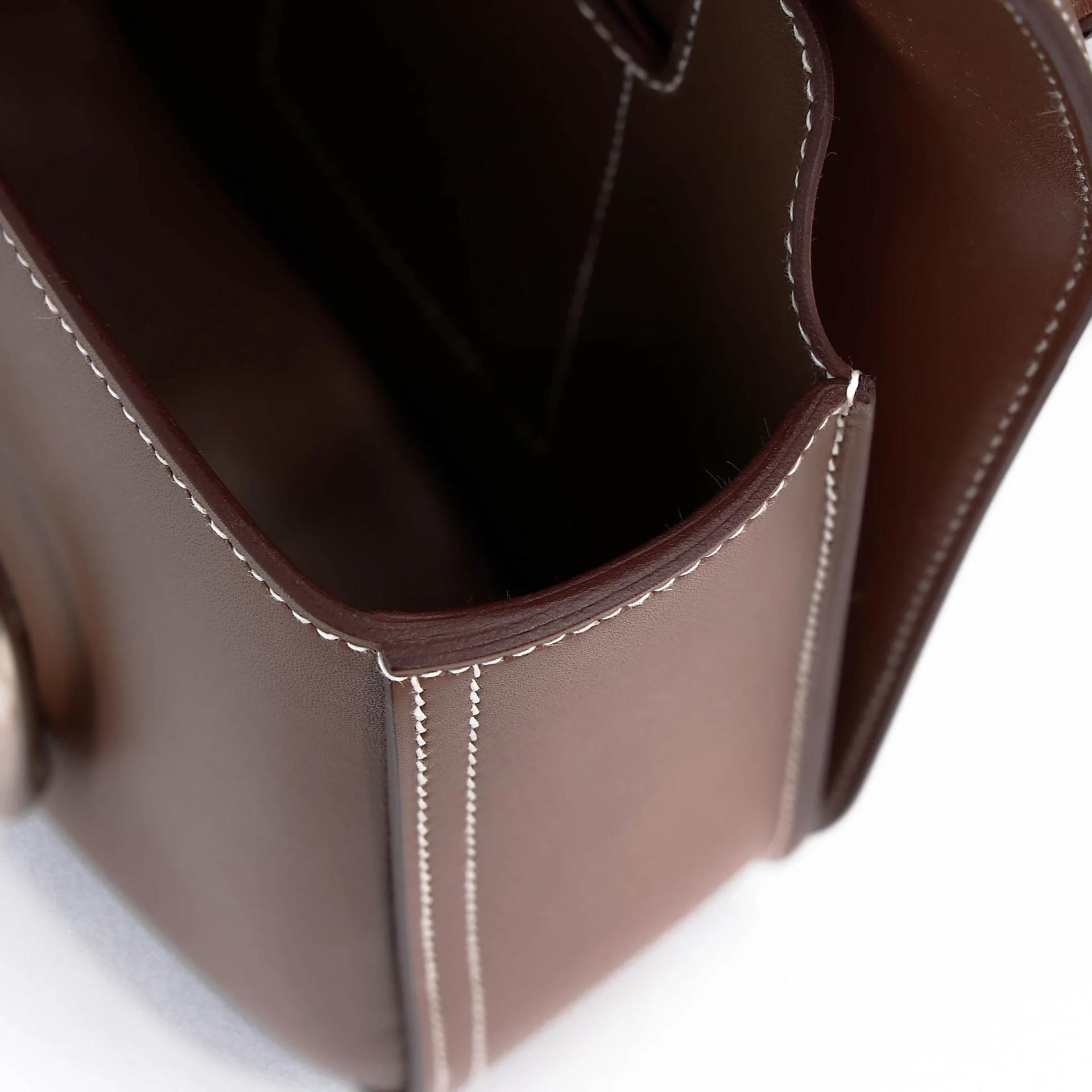ランク NS 未使用品 HERMÈS エルメス デッラカヴァレリア ミニ エトゥープ (18) タデラクト シルバー金具 B刻印 (2023) - 13