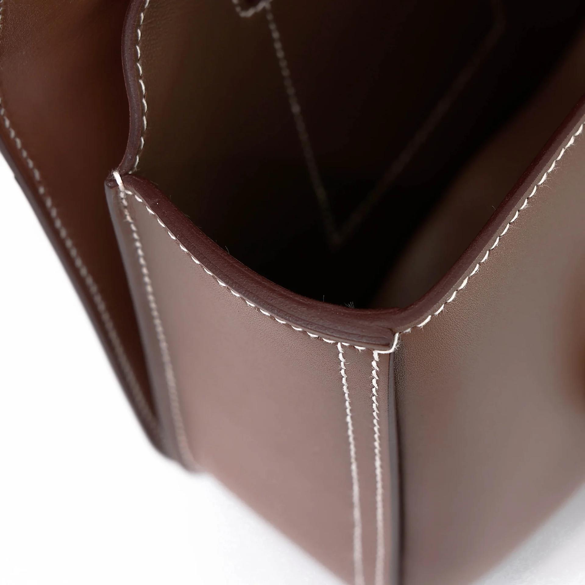 ランク NS 未使用品 HERMÈS エルメス デッラカヴァレリア ミニ エトゥープ (18) タデラクト シルバー金具 B刻印 (2023) - 14