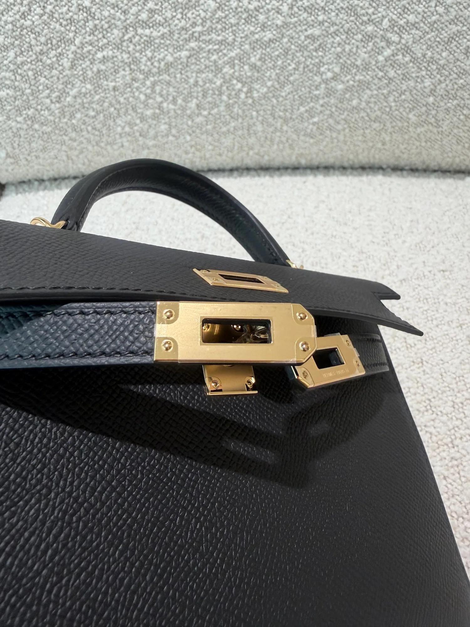 ランク N 新品 HERMÈS エルメス ミニケリー2 ブラック (89) エプソン ゴールド金具 G刻印 (2026) - 14