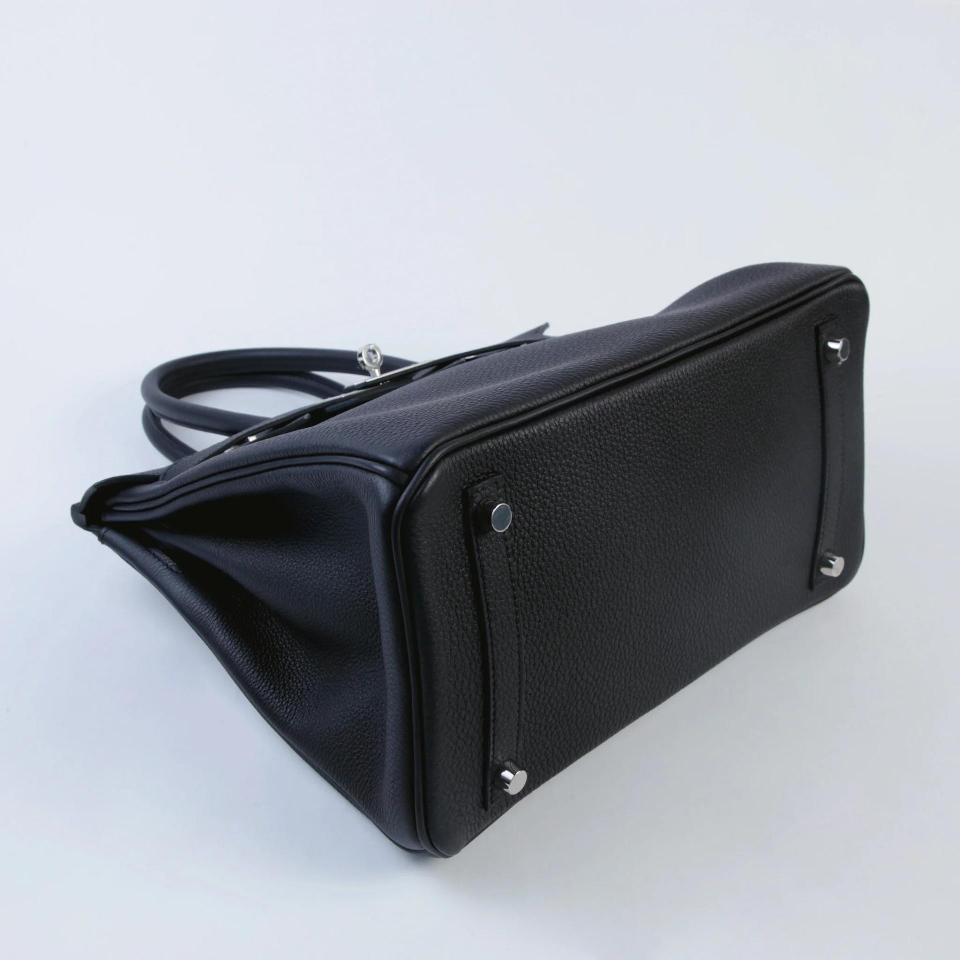 Brand New ( Rank N ) HERMÈS Birkin 30 Noir (89) Togo Palladium hardware G (2026) - 4