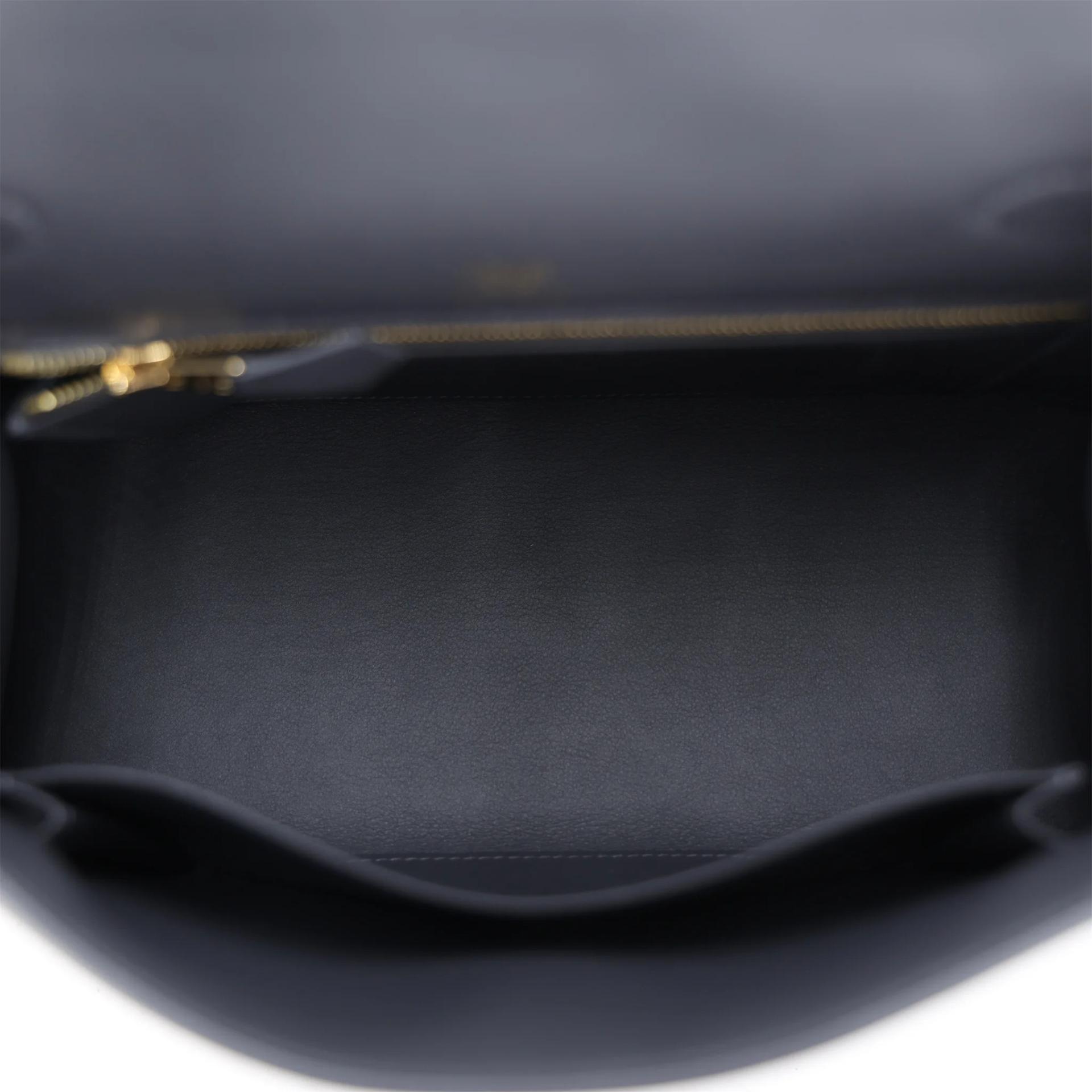 ランク N 新品 HERMÈS エルメス ケリー25 セリエ アルドワーズ (85) スイフト トワルアッシュ ゴールド金具 K刻印 (2025) - 12