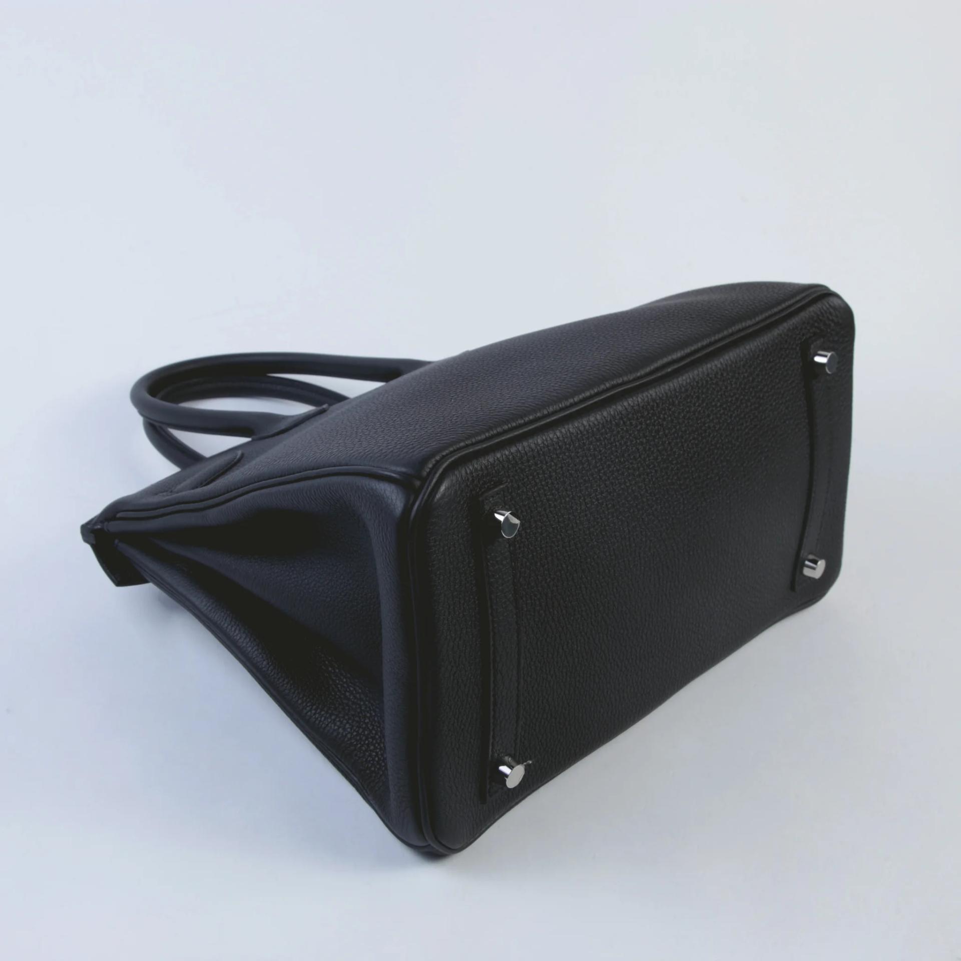 Brand New ( Rank N ) HERMÈS Birkin 30 Noir (89) Togo Palladium hardware G (2026) - 6