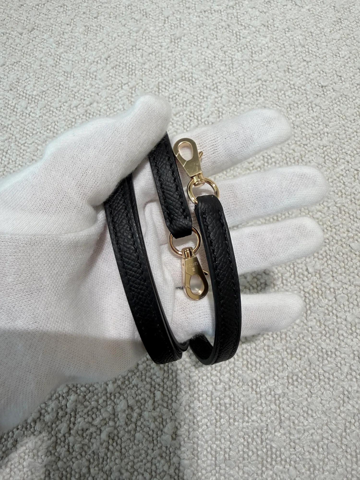 ランク N 新品 HERMÈS エルメス ミニケリー2 ブラック (89) エプソン ゴールド金具 G刻印 (2026) - 18