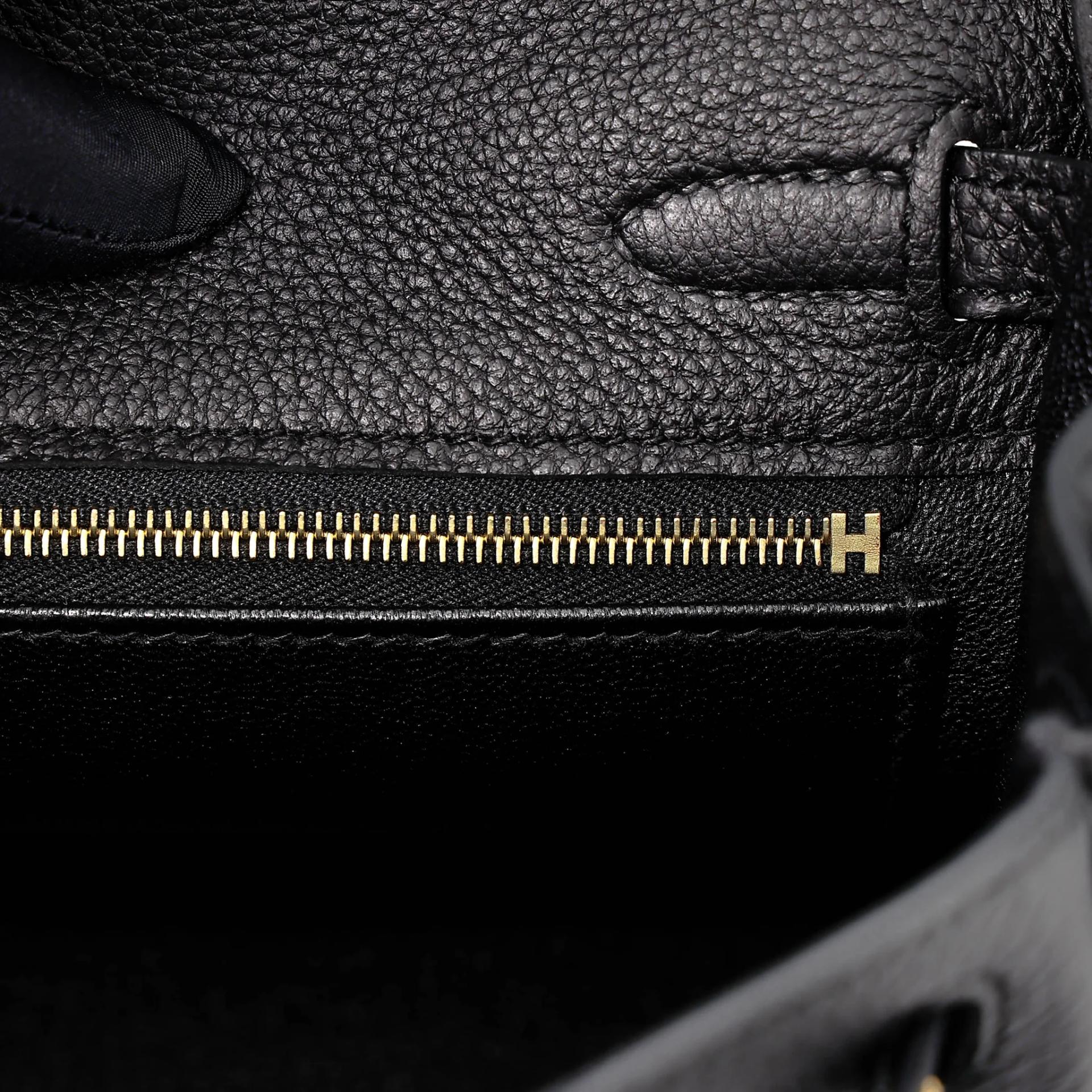 ランク N 新品 HERMÈS エルメス ケリー25 ブラック (89) トゴ ゴールド金具 G刻印 (2026) - 15