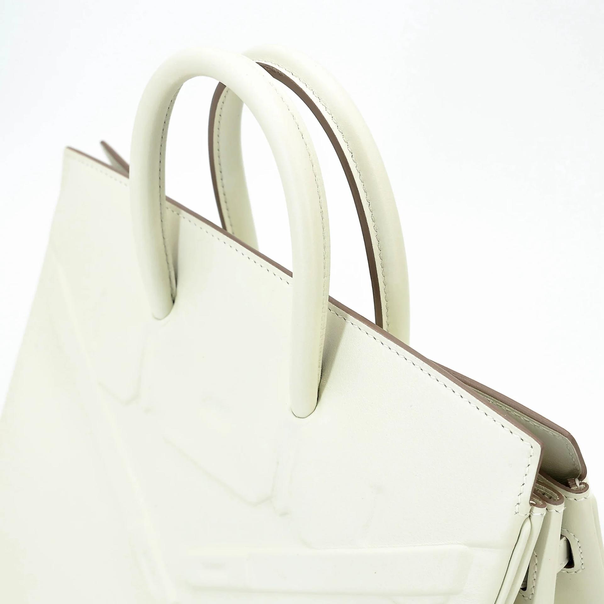ランク SA HERMÈS エルメス 限定品 バーキン25 シャドー マッシュルーム (0T) スイフト シルバー金具 B刻印 (2023) - 3