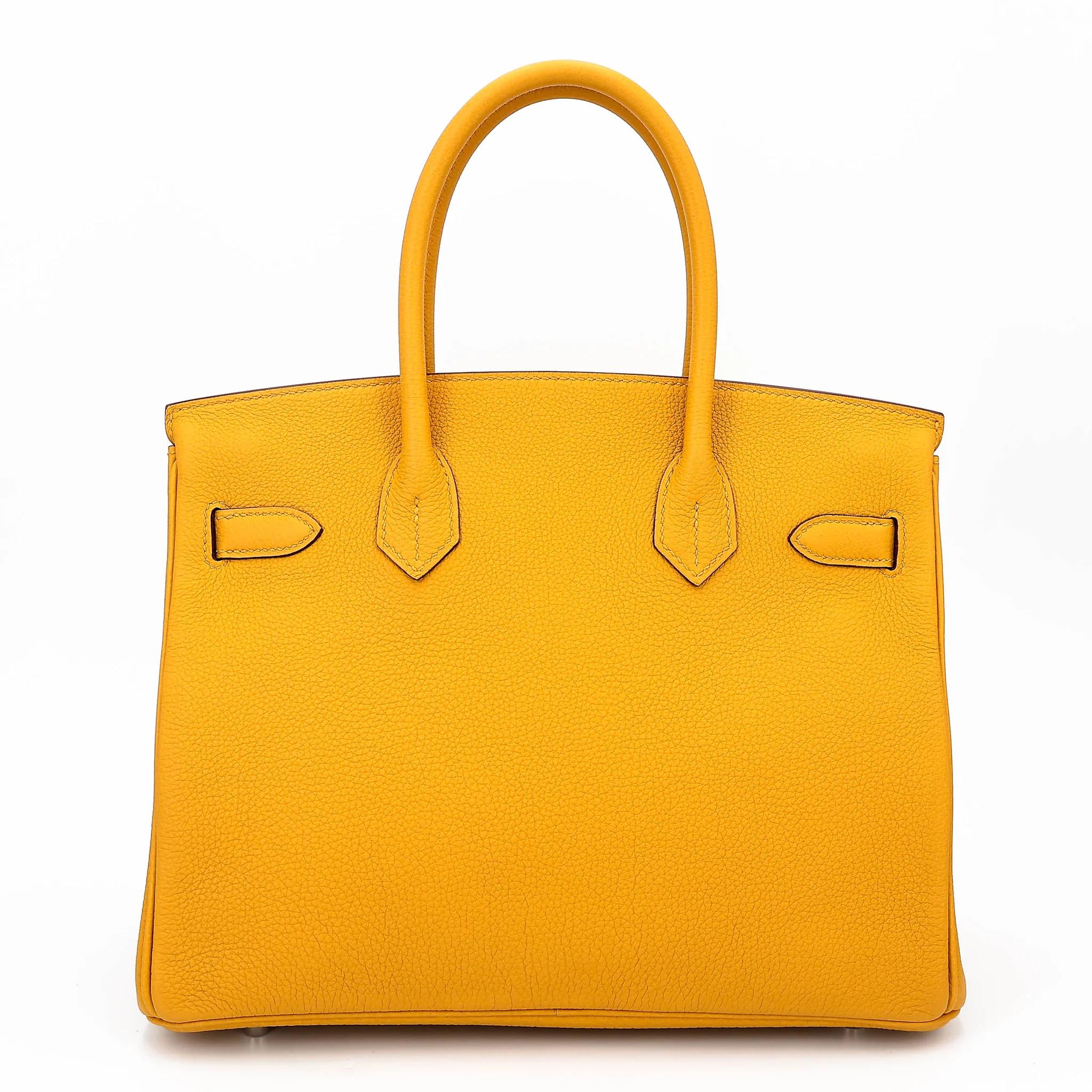 Birkin 30 Jaune Ambre (9D)