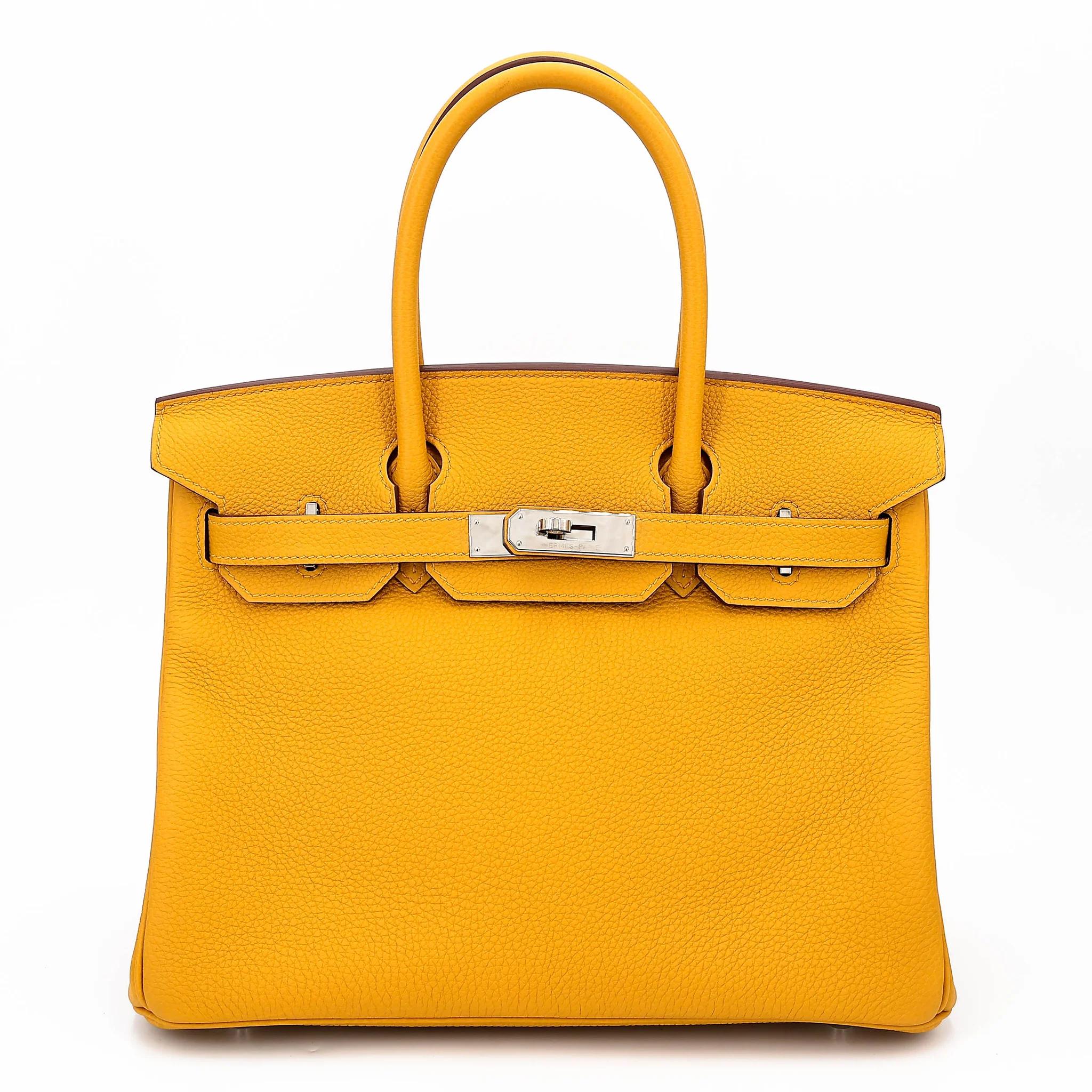Birkin 30 Jaune Ambre (9D)