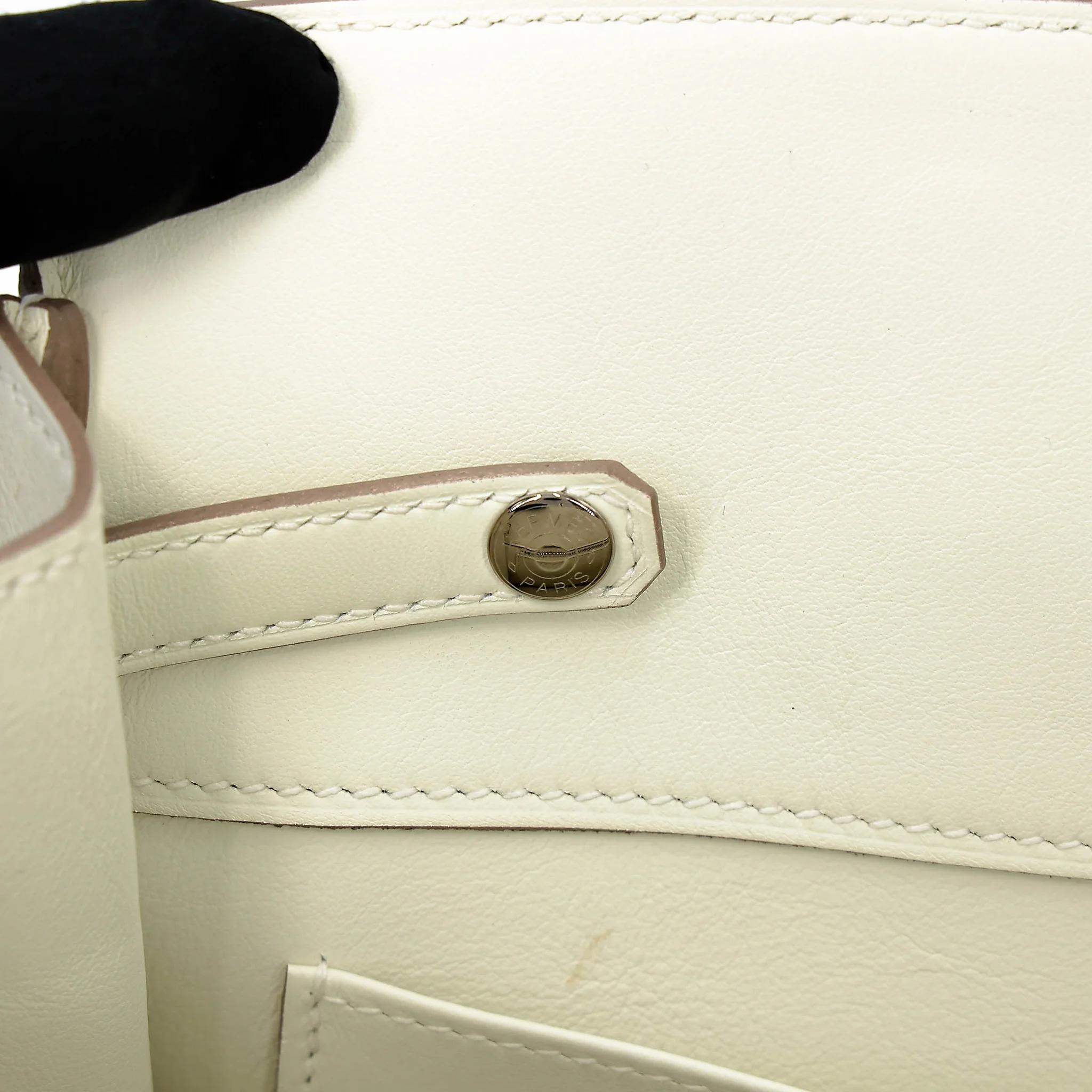 Excellent ( Rank SA ) HERMÈS Limited Edition Birkin 25 Shadow Mushroom (0T) Swift Palladium hardware B (2023) - 18