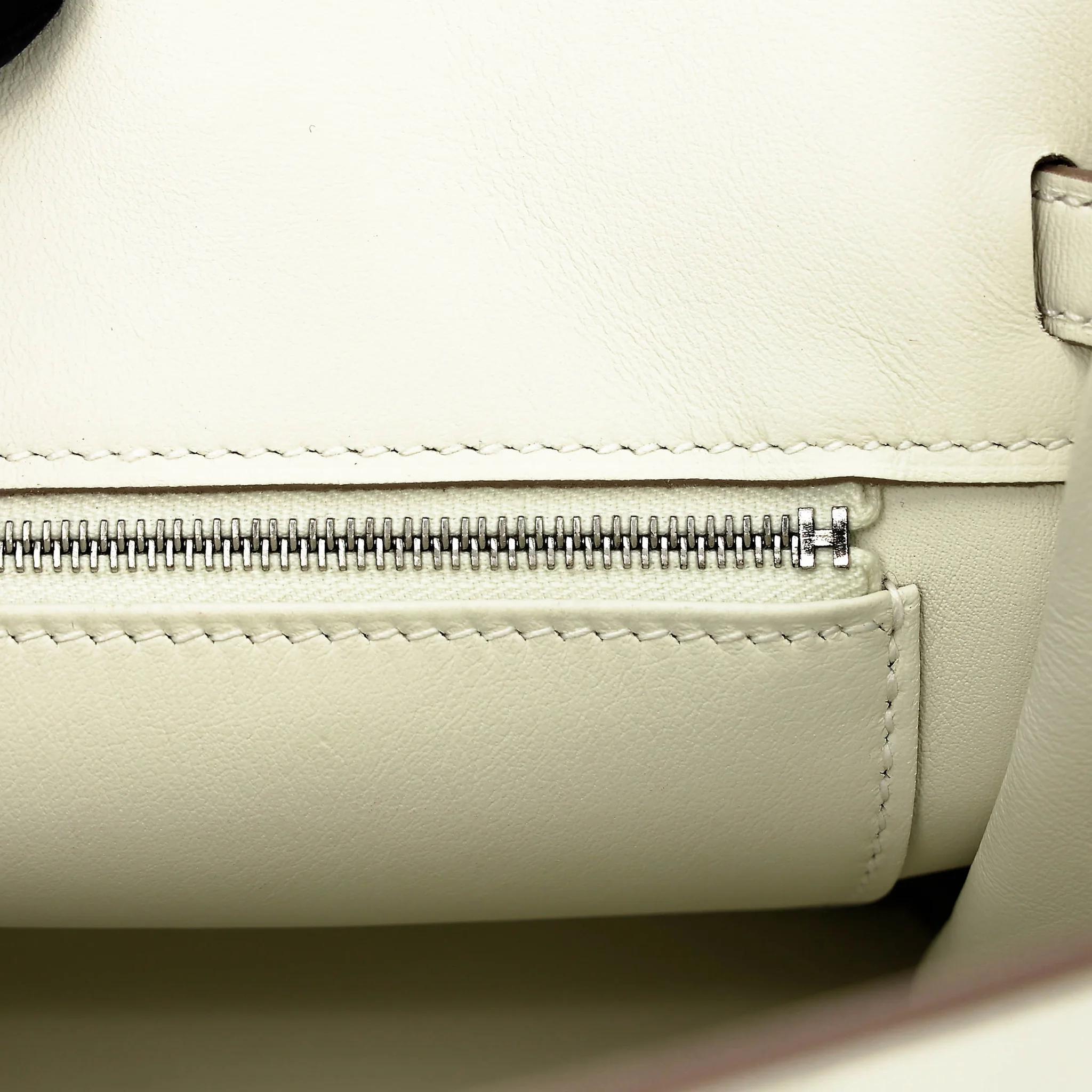 Excellent ( Rank SA ) HERMÈS Limited Edition Birkin 25 Shadow Mushroom (0T) Swift Palladium hardware B (2023) - 14