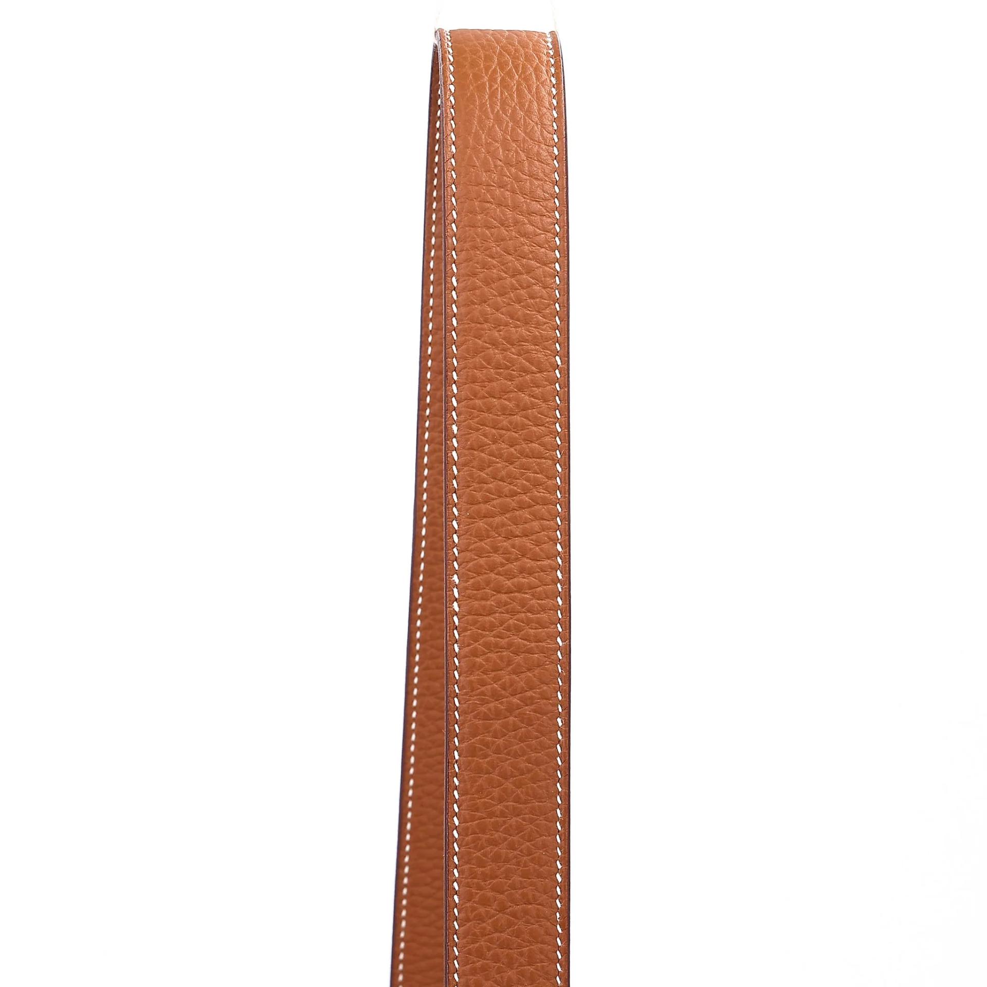 Unused ( Rank NS ) HERMÈS Mini Lindy Gold (37) Clemence Palladium hardware W (2024) - 3