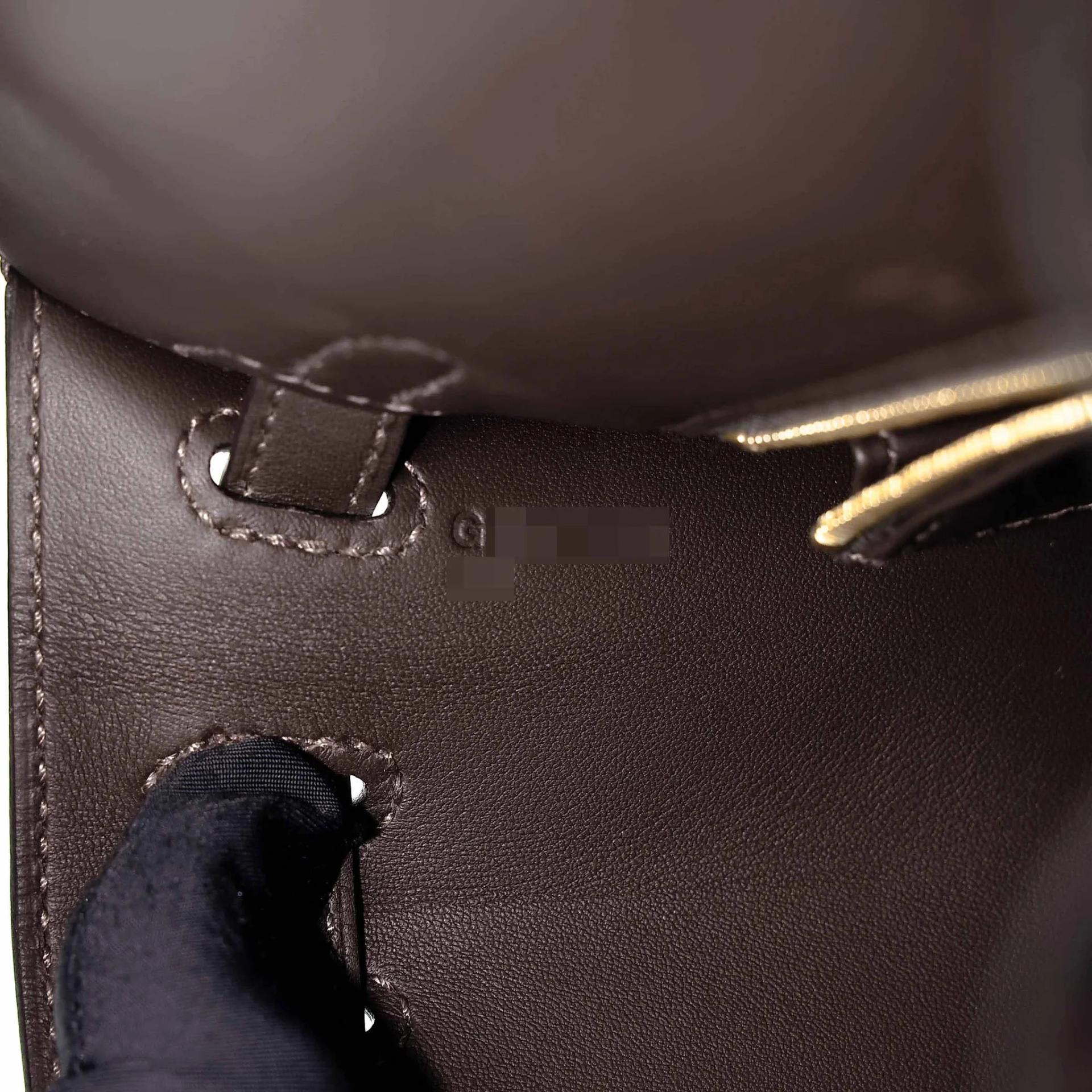 Brand New ( Rank N ) HERMÈS Kelly 25 Sellier Bai Brun（T3） Toile H canvas Swift Gold hardware G (2026) - 16
