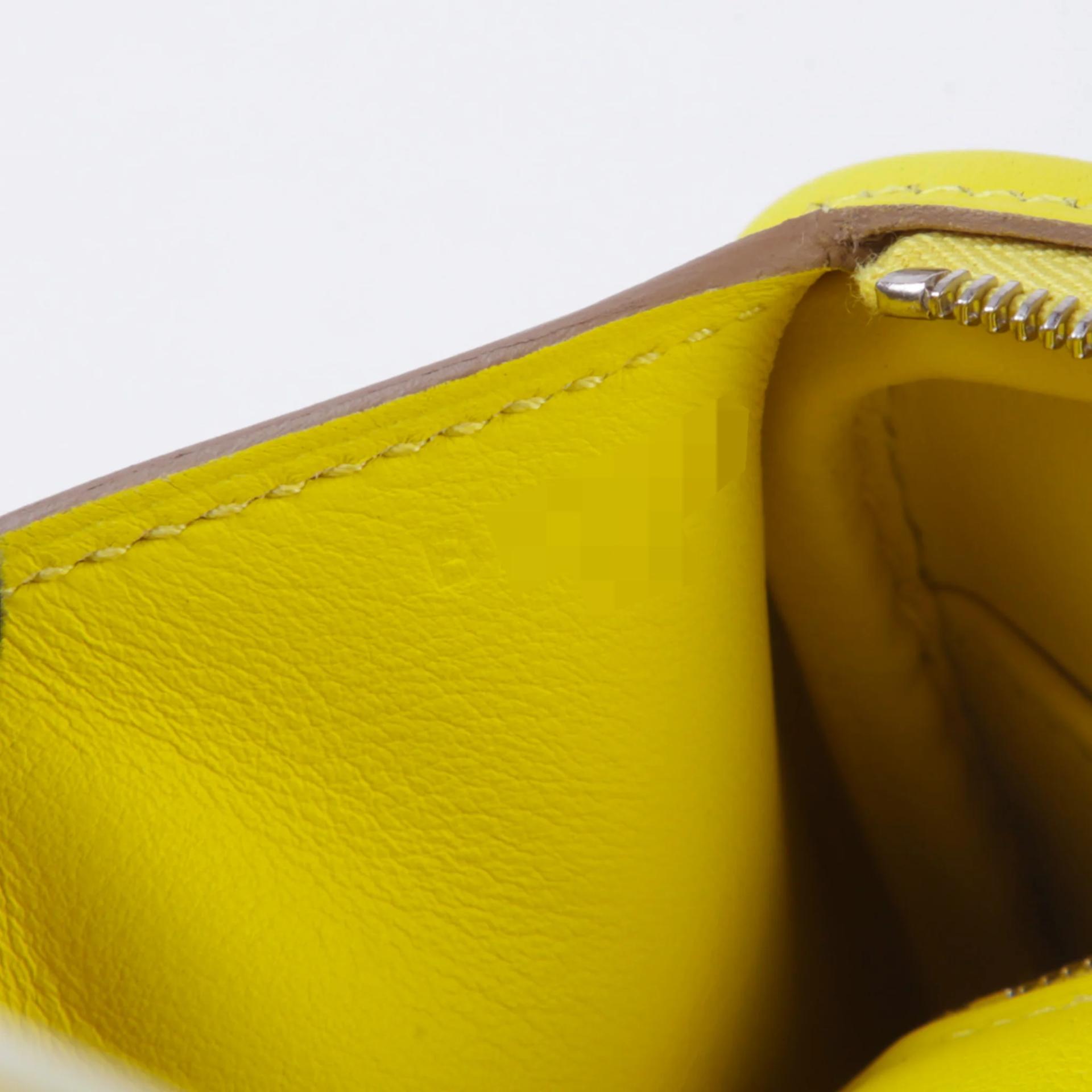 ランク NS 未使用品 HERMÈS エルメス ミニリンディ タッチ ライム (9R) スイフト クロコダイル アリゲーター マット シルバー金具 B刻印 (2023) - 11