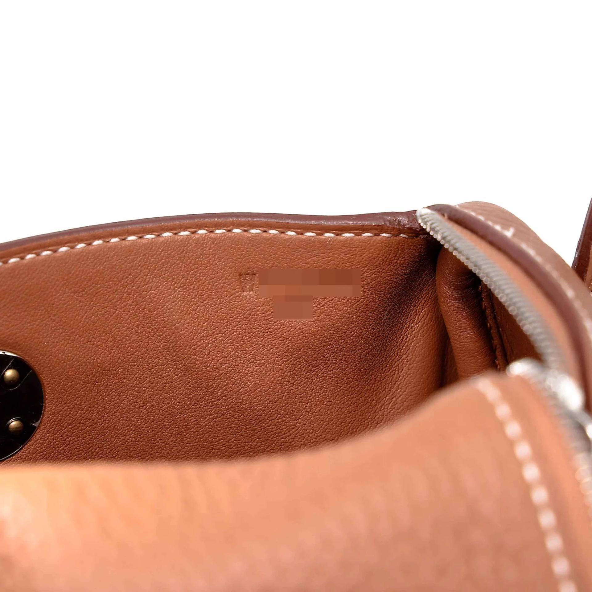 Unused ( Rank NS ) HERMÈS Mini Lindy Gold (37) Clemence Palladium hardware W (2024) - 19