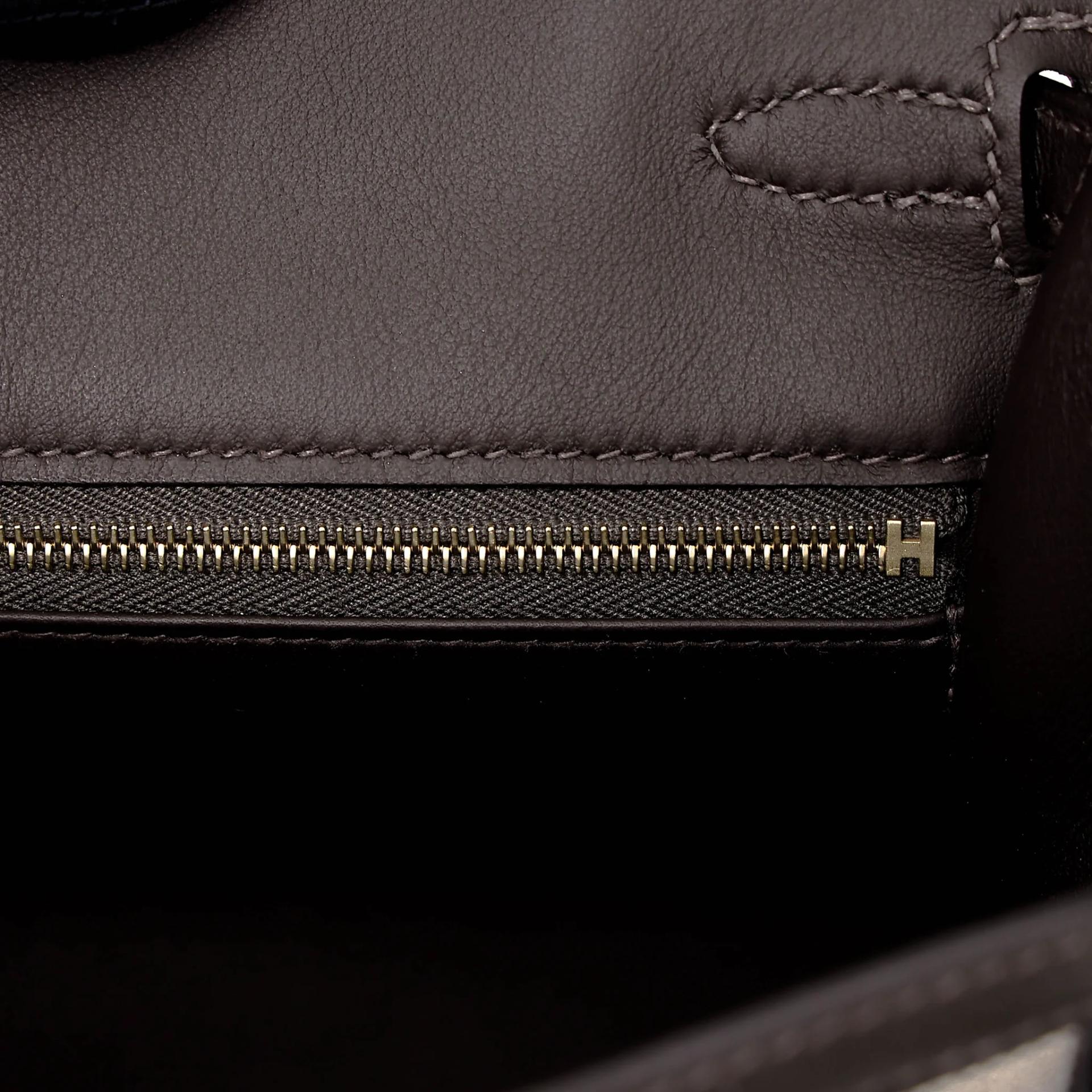 Brand New ( Rank N ) HERMÈS Kelly 25 Sellier Bai Brun（T3） Toile H canvas Swift Gold hardware G (2026) - 15