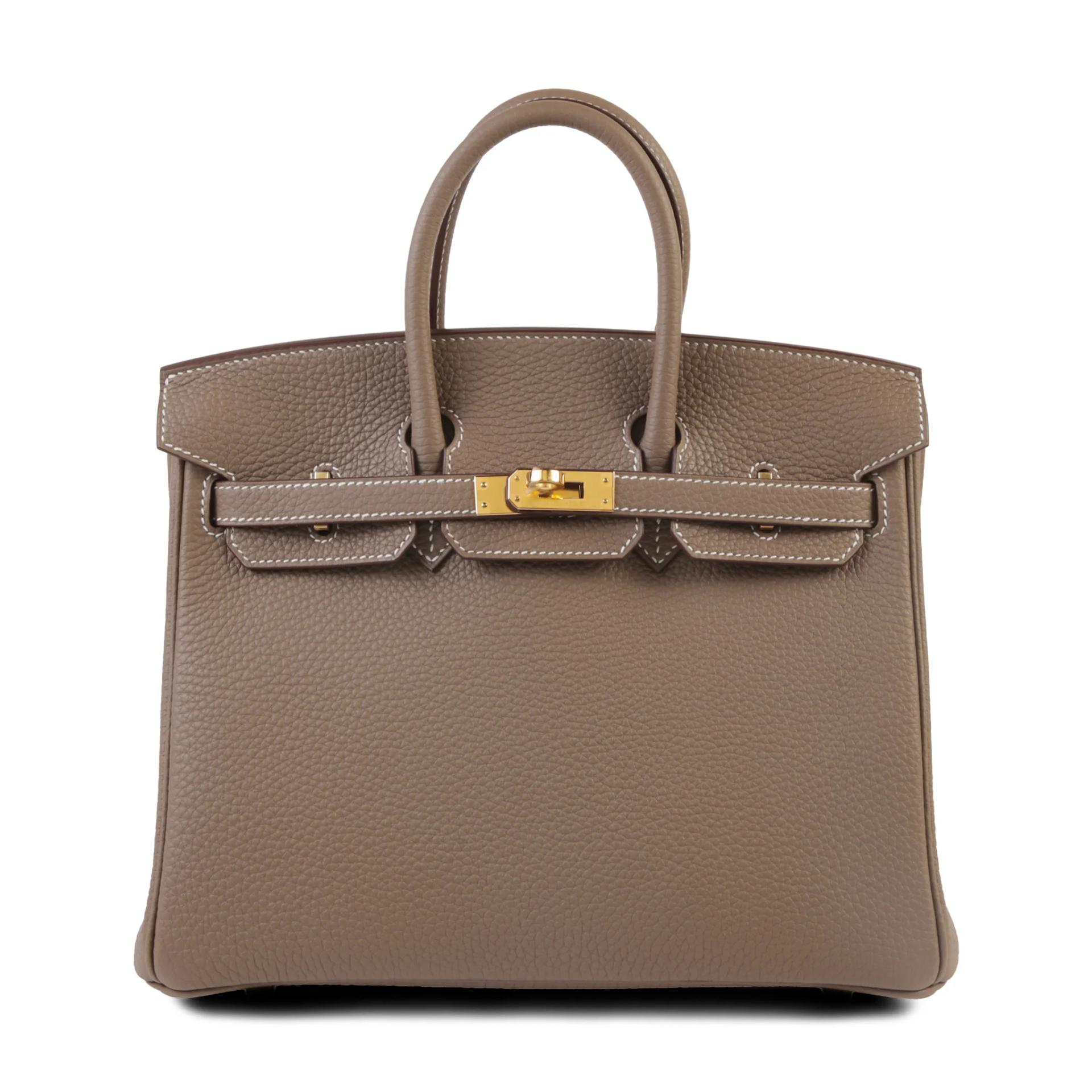 ランク N 新品 HERMÈS エルメス バーキン25 エトゥープ (18) トゴ ゴールド金具 G刻印 (2026) - 1