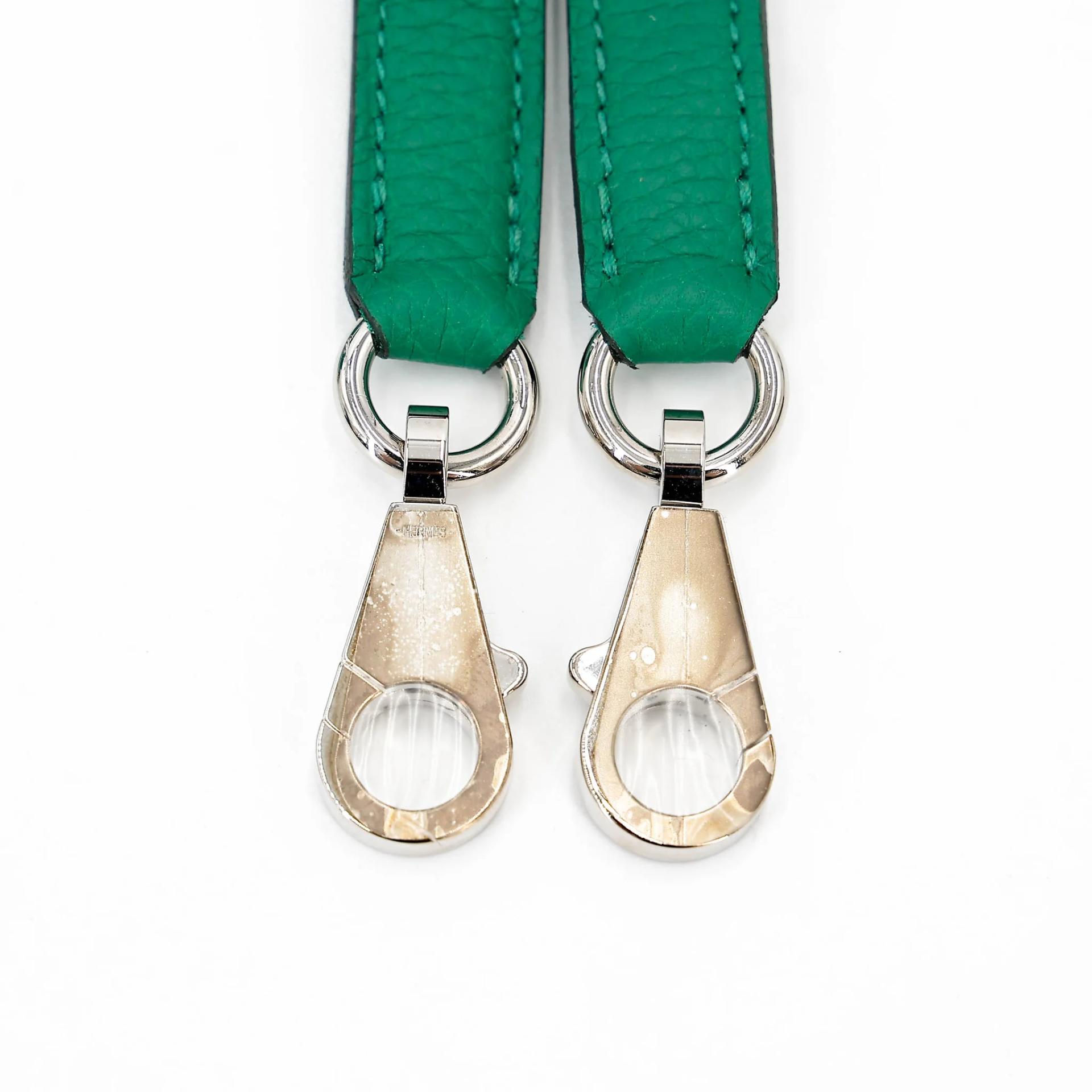 Unused ( Rank NS ) HERMÈS Kelly 25 Vert Vertigo (U4) Togo Palladium hardware B (2023) - 21