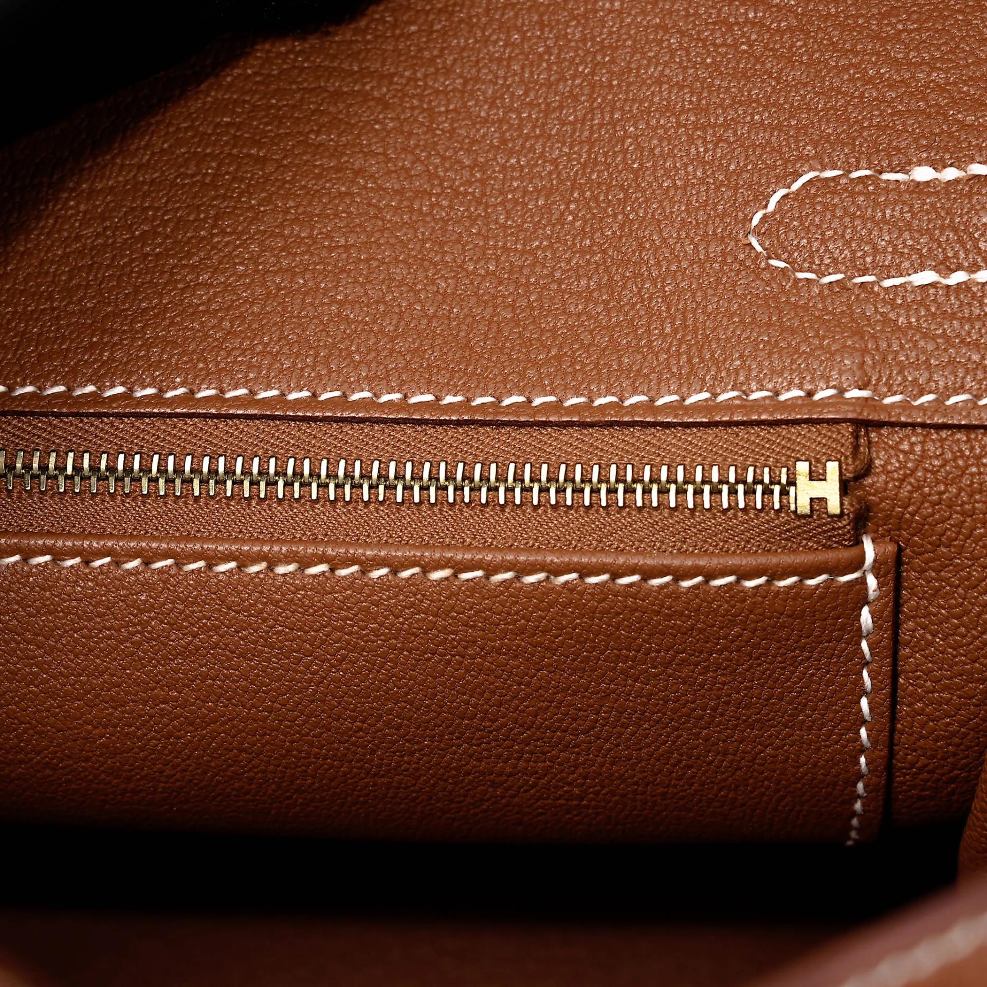 Unused ( Rank NS ) HERMÈS Birkin 25 Fauve (34) Barenia Faubourg Gold hardware K (2025) - 18
