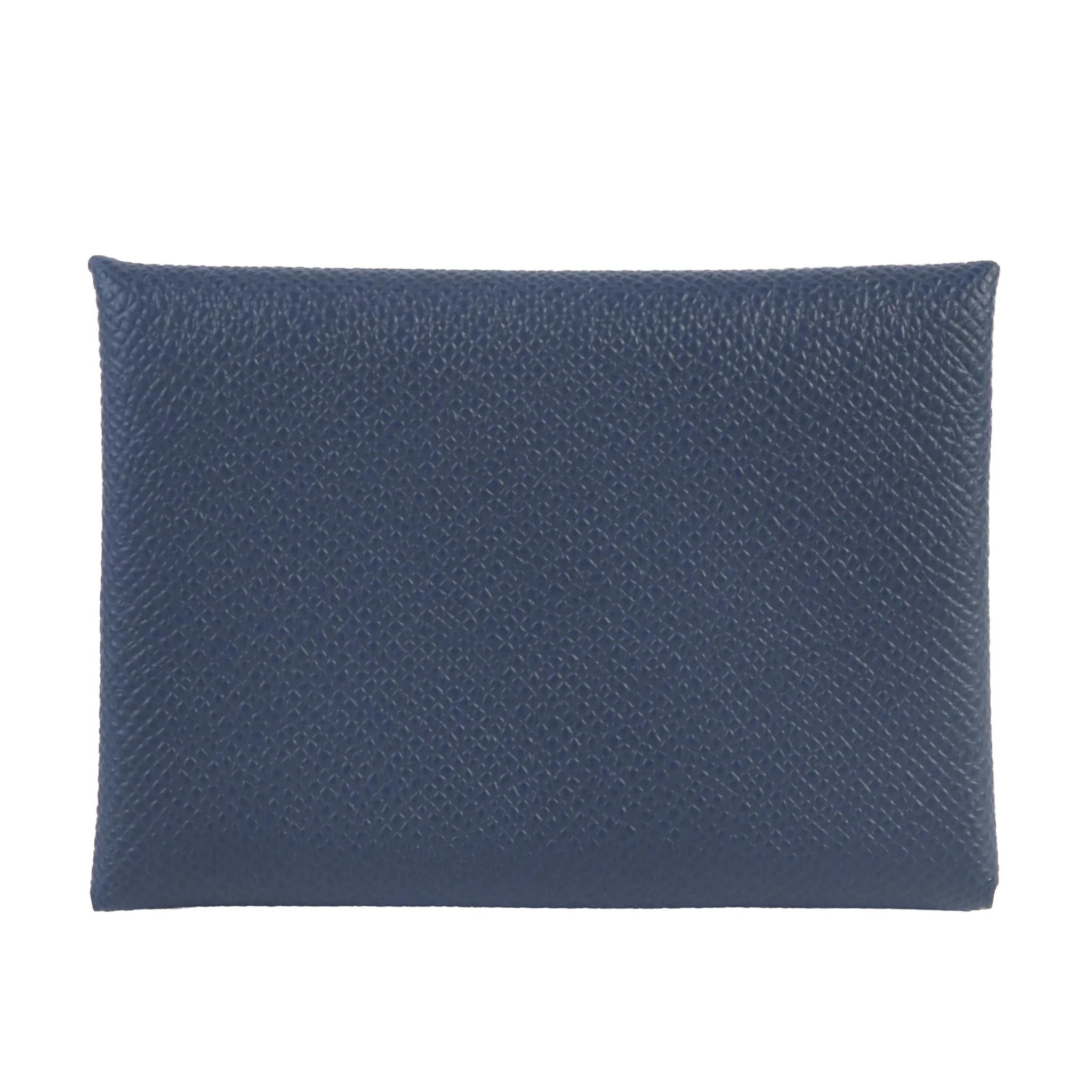 Calvi Duo card holder Bleu Nuit (2Z)