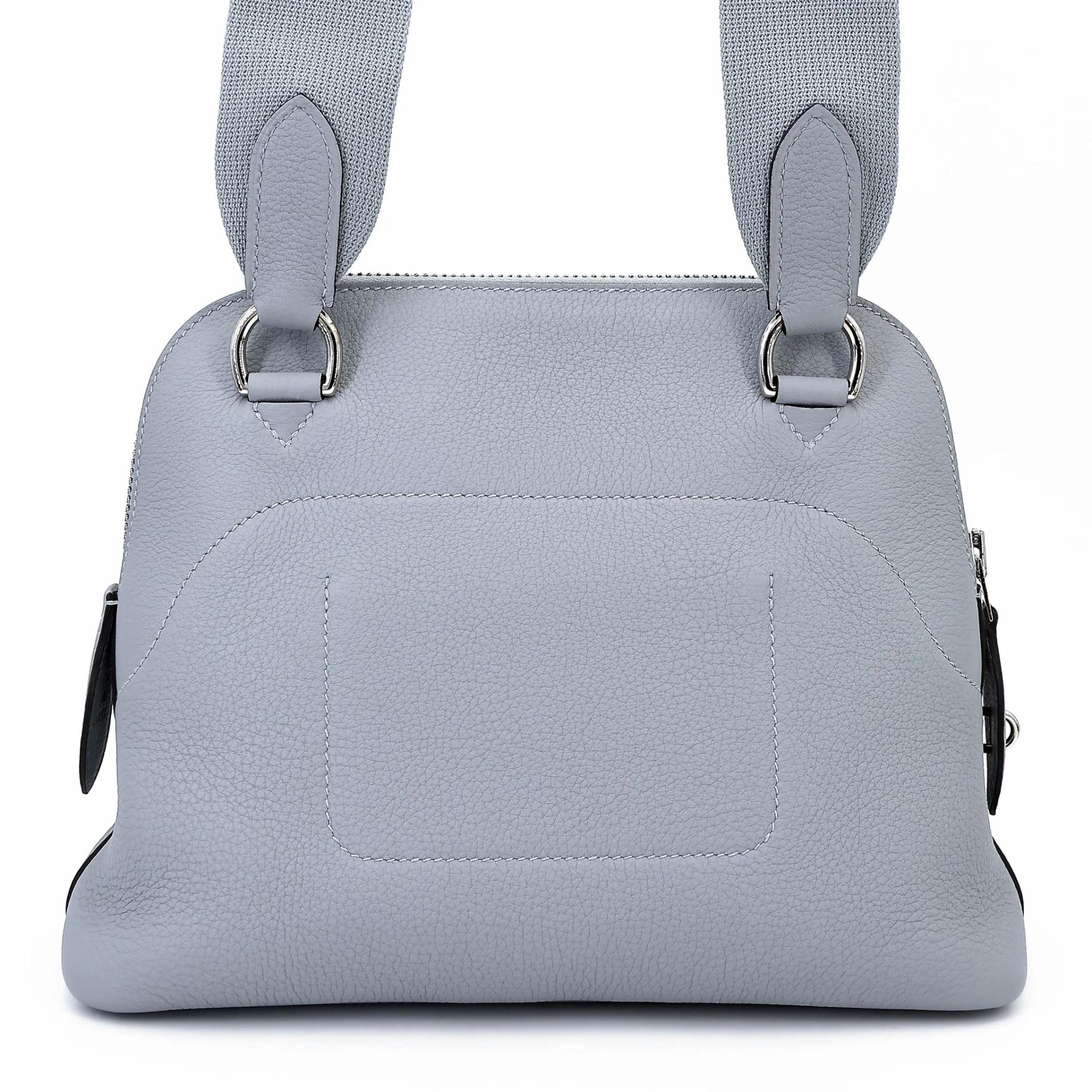 Unused ( Rank NS ) HERMÈS Bolide Messenger Gris Pantin (P0) Togo Palladium hardware K (2025) - 2