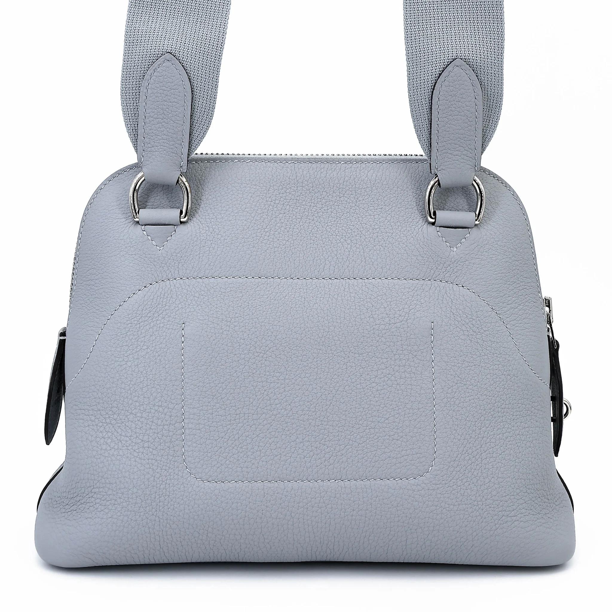 Unused ( Rank NS ) HERMÈS Bolide Messenger Gris Pantin (P0) Togo Palladium hardware K (2025) - 2