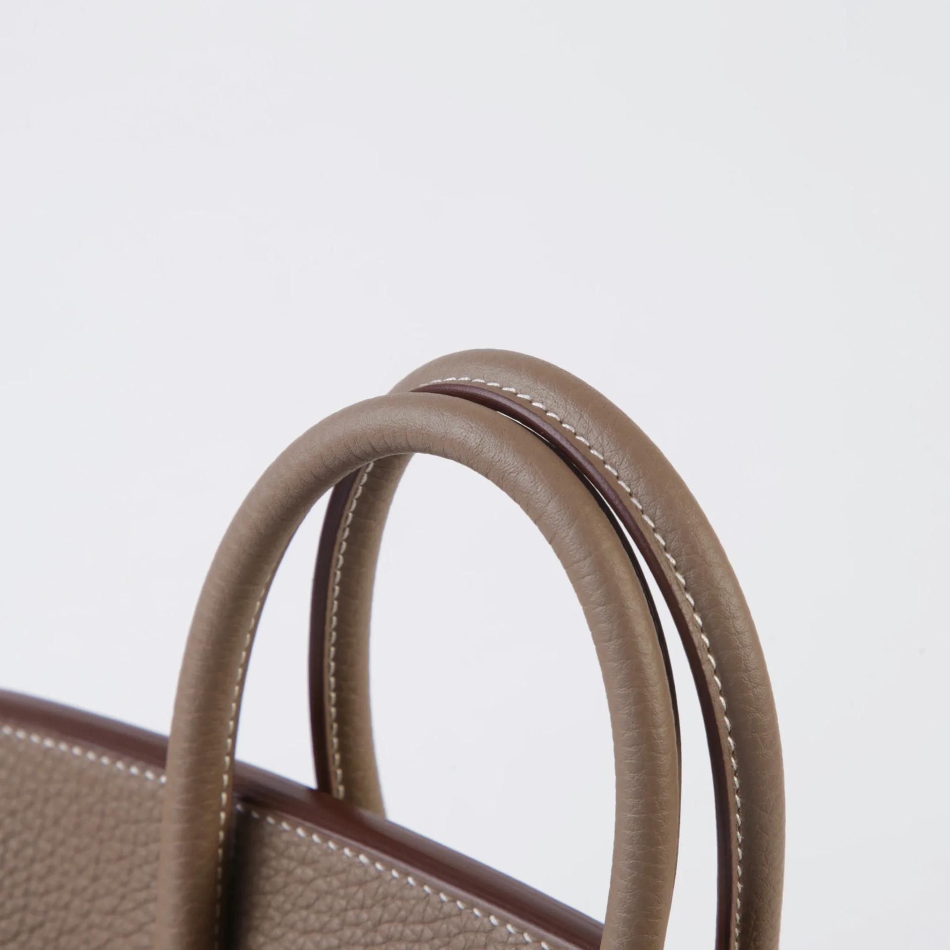 ランク N 新品 HERMÈS エルメス バーキン25 エトゥープ (18) トゴ ゴールド金具 G刻印 (2026) - 3
