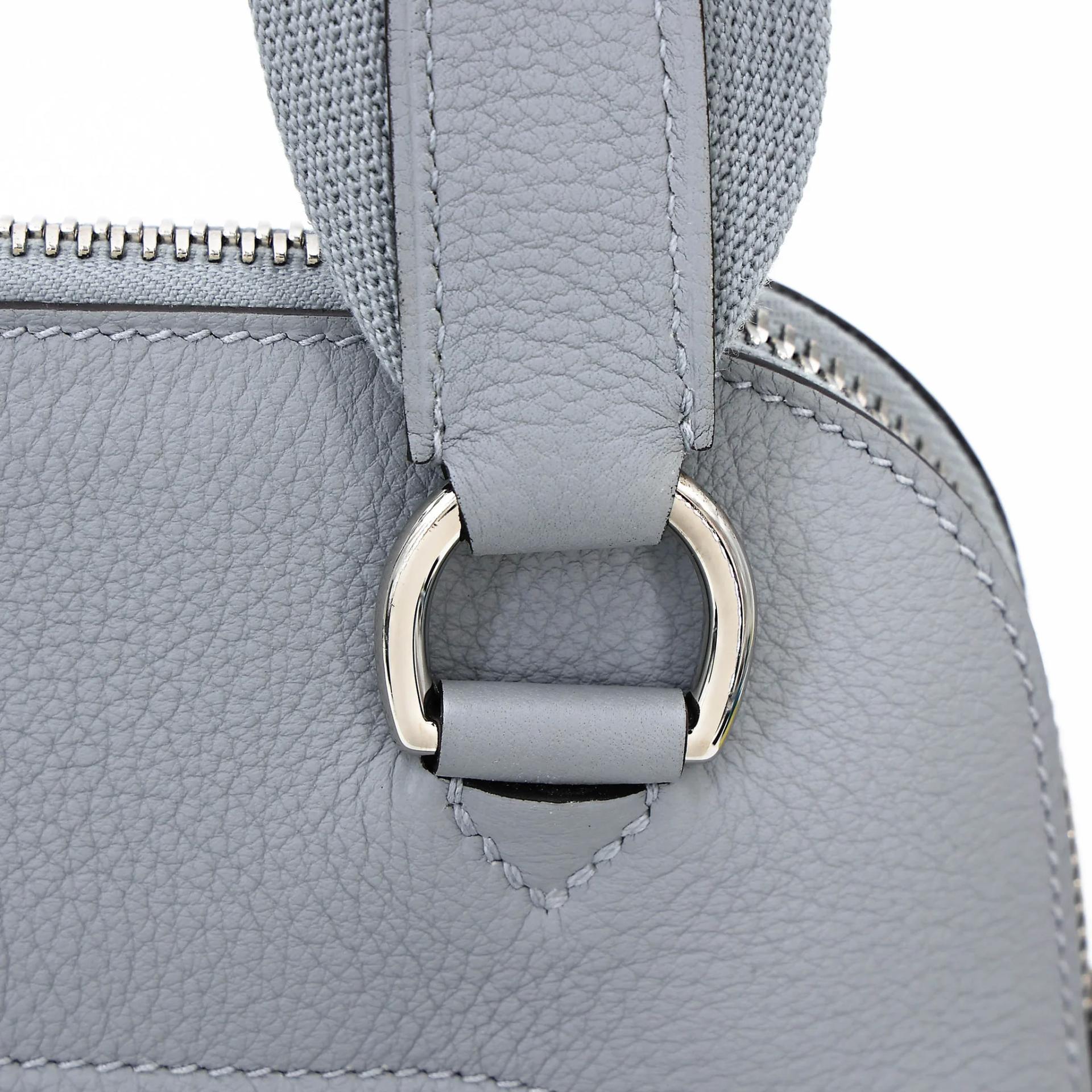 Unused ( Rank NS ) HERMÈS Bolide Messenger Gris Pantin (P0) Togo Palladium hardware K (2025) - 5