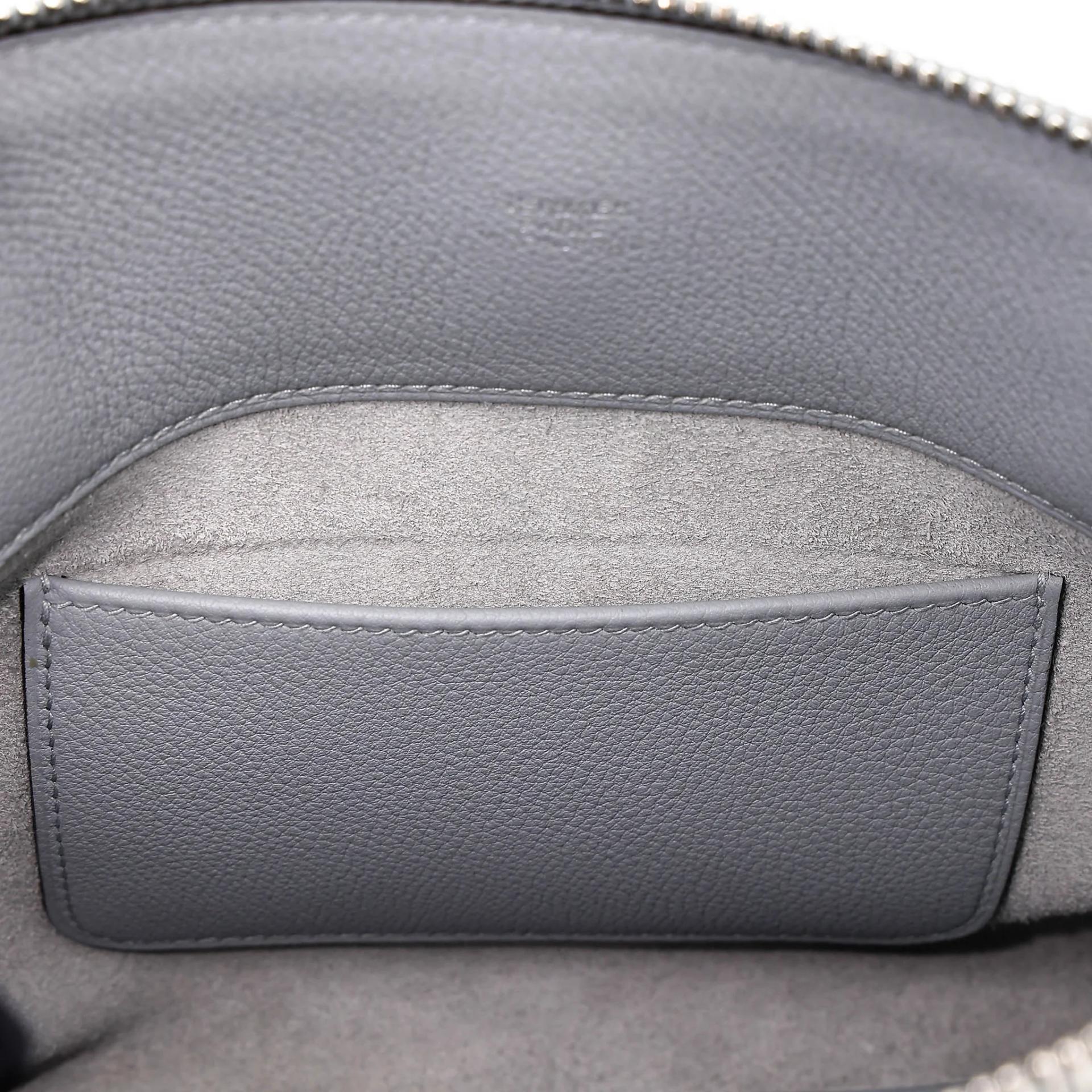 Unused ( Rank NS ) HERMÈS Bolide Messenger Gris Pantin (P0) Togo Palladium hardware K (2025) - 17