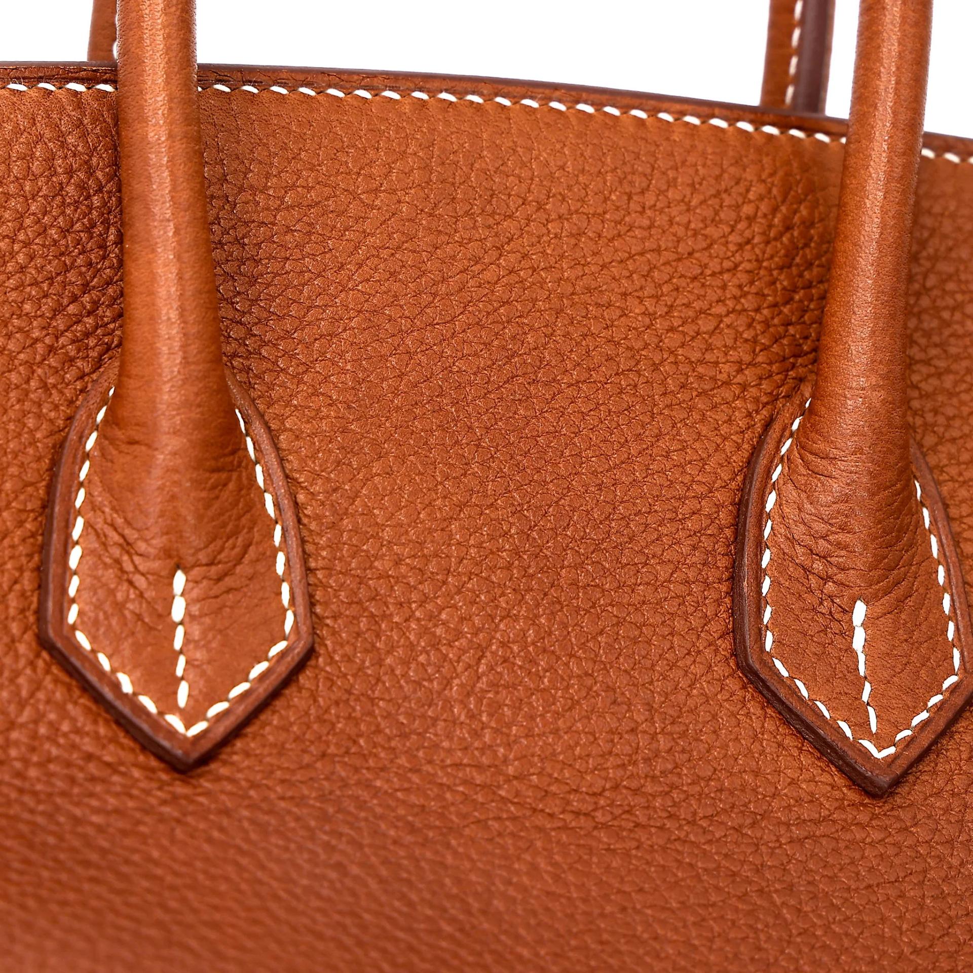 Unused ( Rank NS ) HERMÈS Birkin 25 Fauve (34) Barenia Faubourg Gold hardware K (2025) - 10