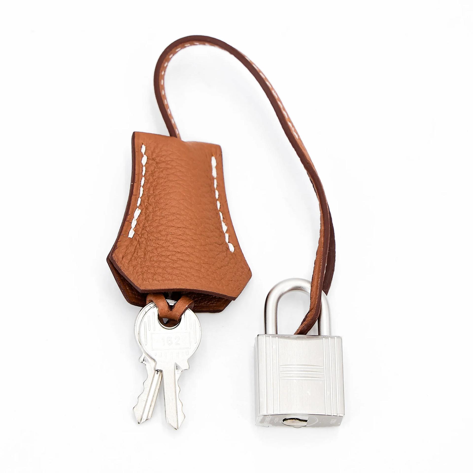 Brand New ( Rank N ) HERMÈS Birkin 25 Gold (37) Togo Brushed Palladium K (2025) - 16